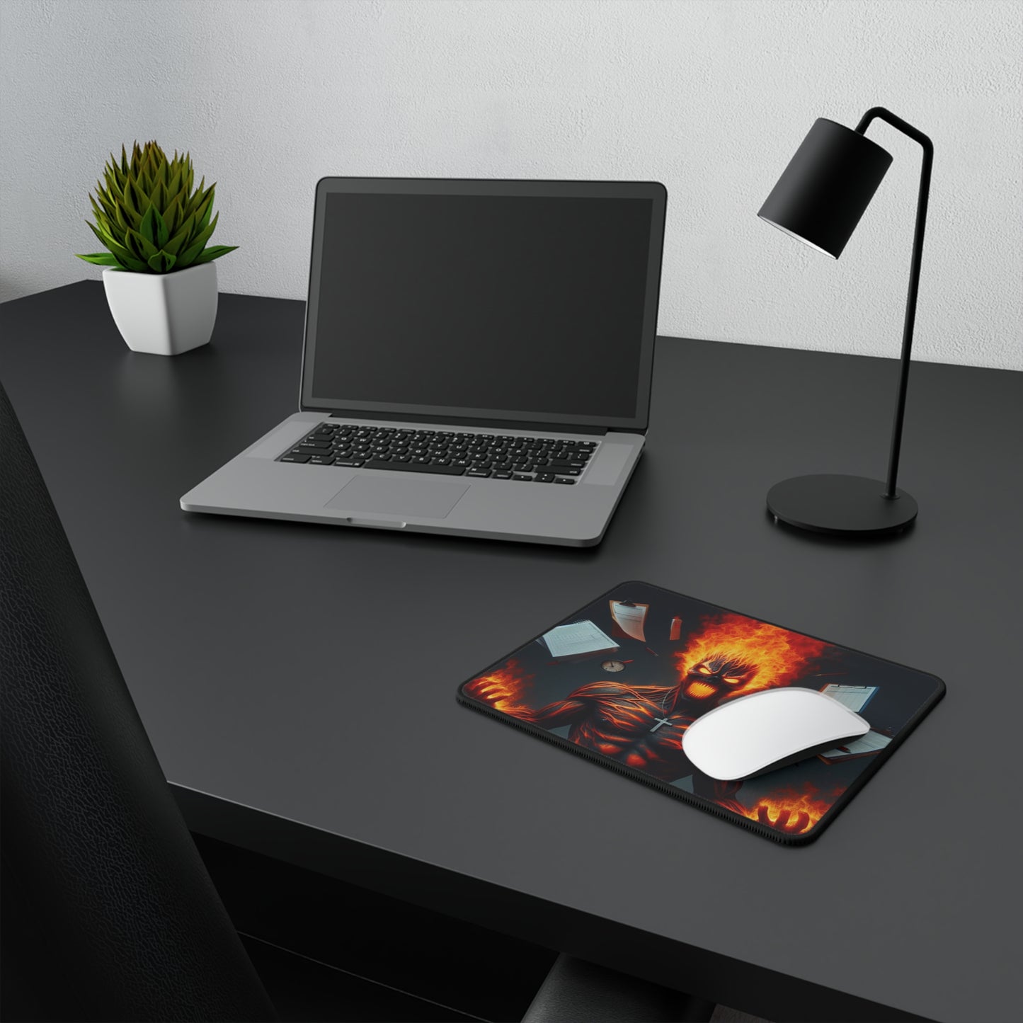 Non-Slip Gaming Mouse Pad - Paper Burn