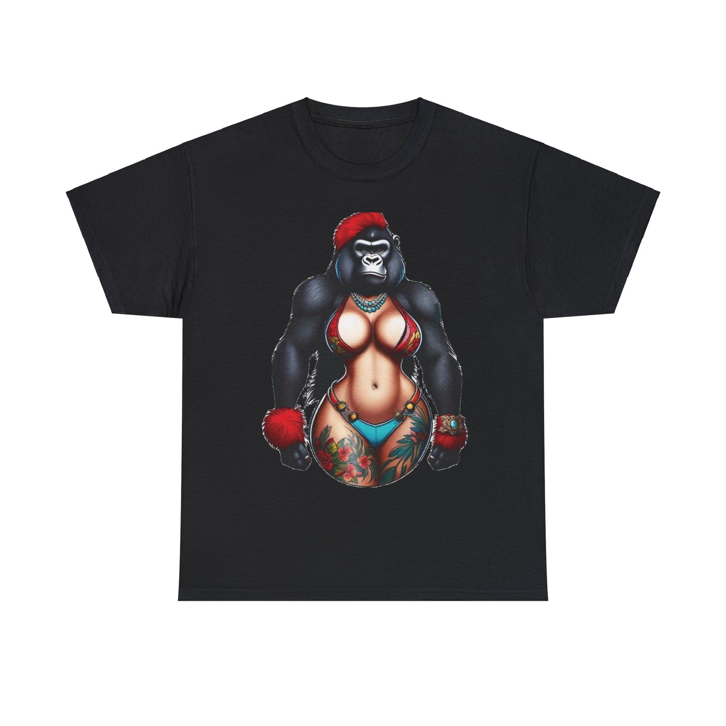 Unisex Heavy Cotton Tee - Gorilla