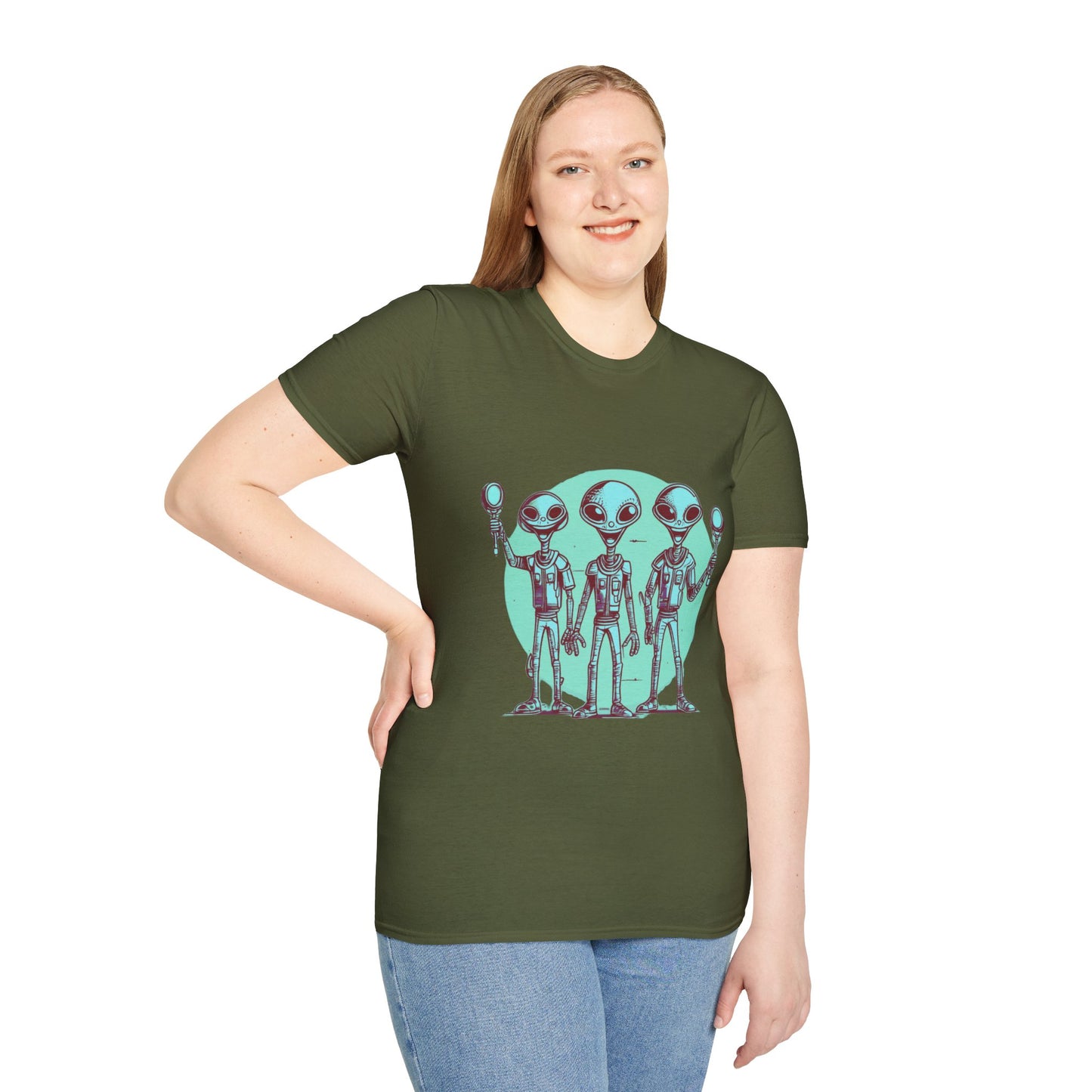 Unisex Softstyle T-Shirt Aliens