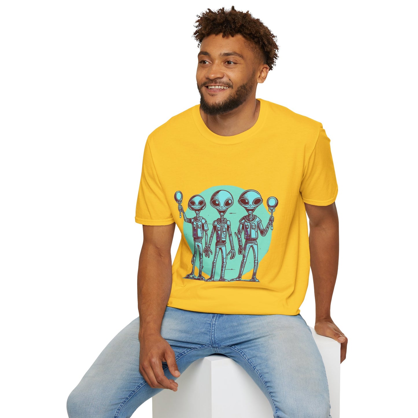 Unisex Softstyle T-Shirt Aliens