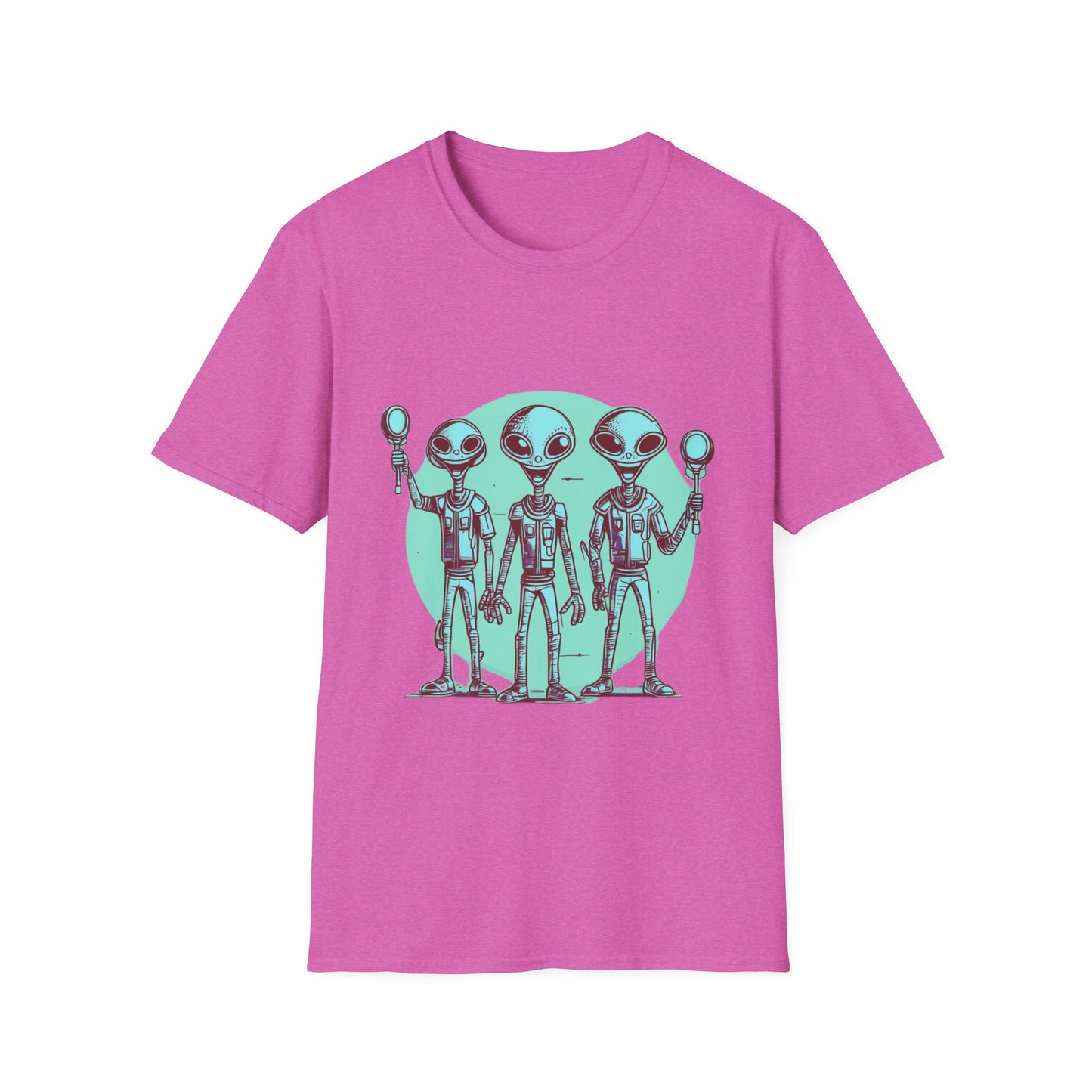Unisex Softstyle T-Shirt Aliens