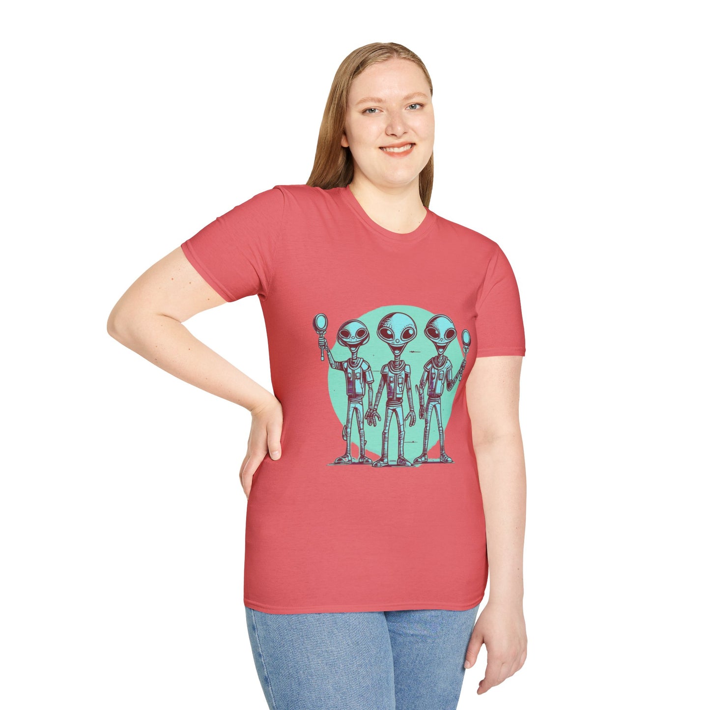 Unisex Softstyle T-Shirt Aliens
