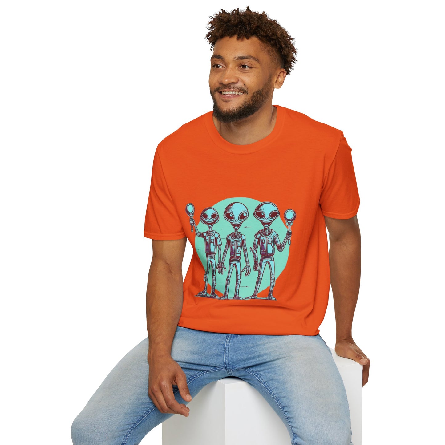 Unisex Softstyle T-Shirt Aliens