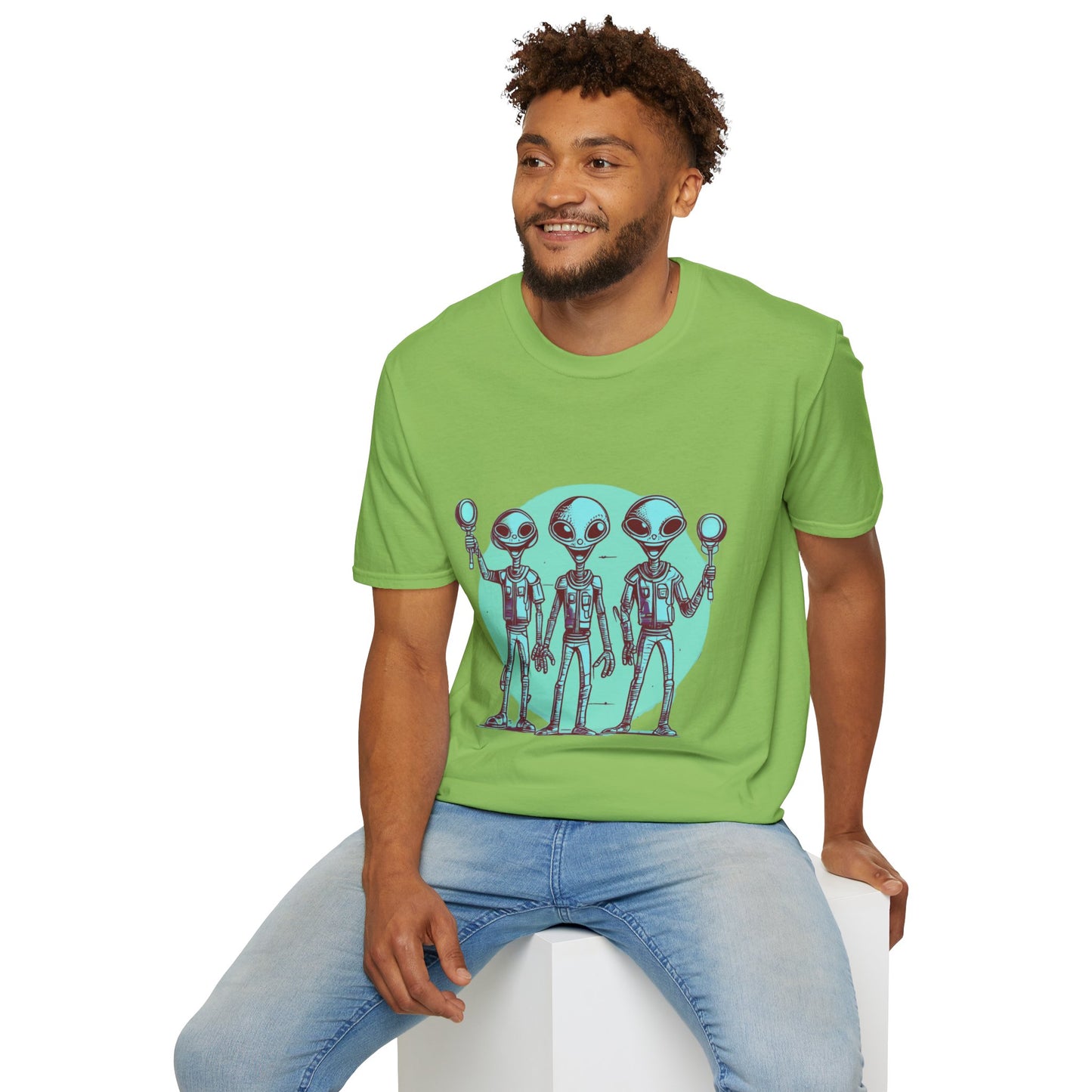 Unisex Softstyle T-Shirt Aliens
