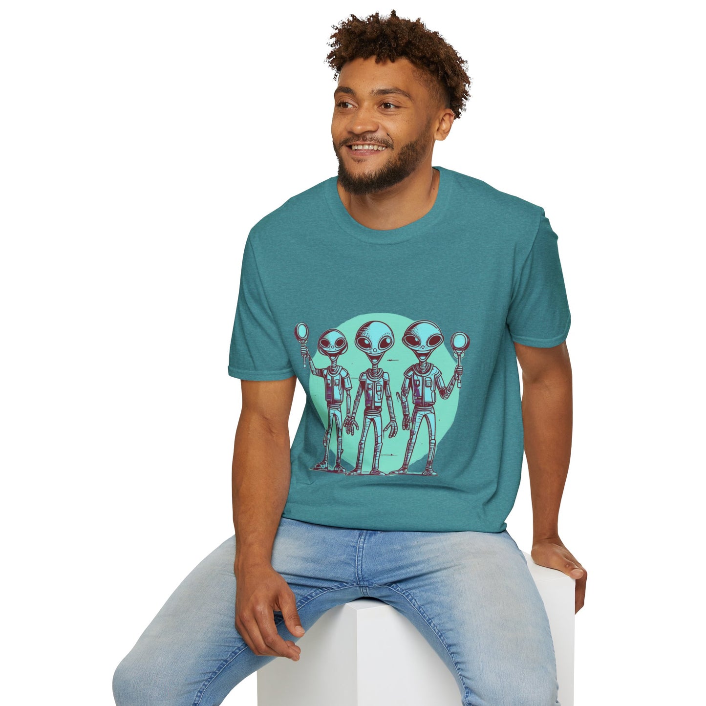 Unisex Softstyle T-Shirt Aliens