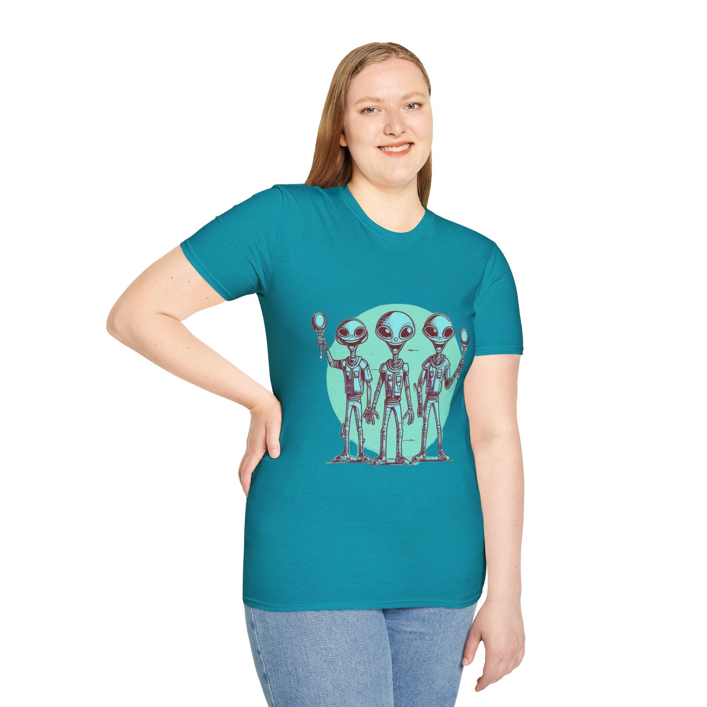Unisex Softstyle T-Shirt Aliens