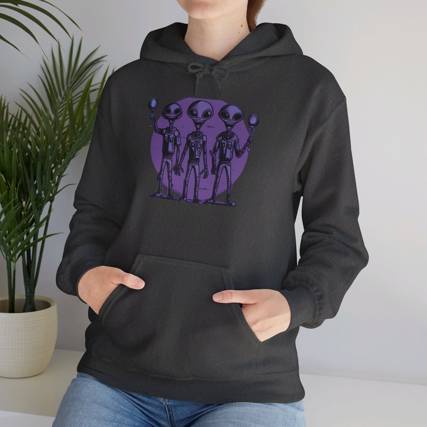 Unisex Heavy Blend™ Hooded Sweatshirt Aliens