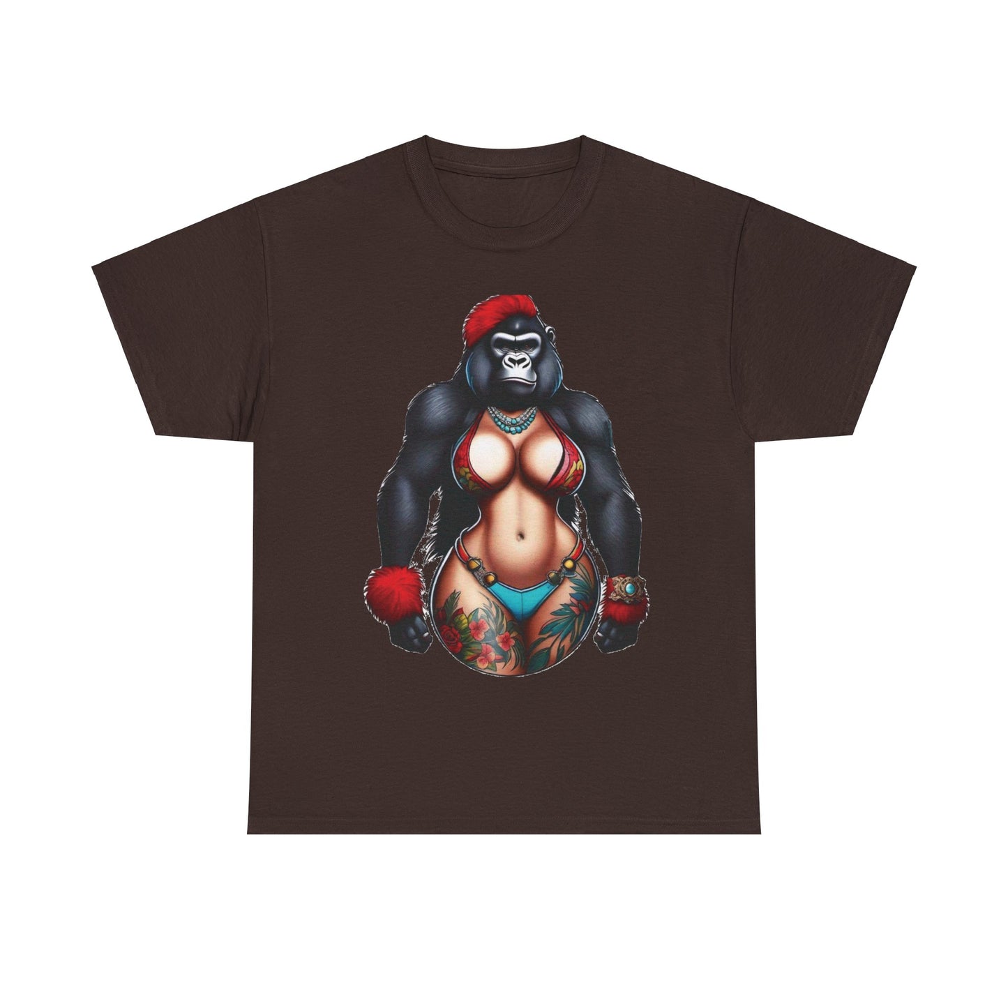 Unisex Heavy Cotton Tee - Gorilla