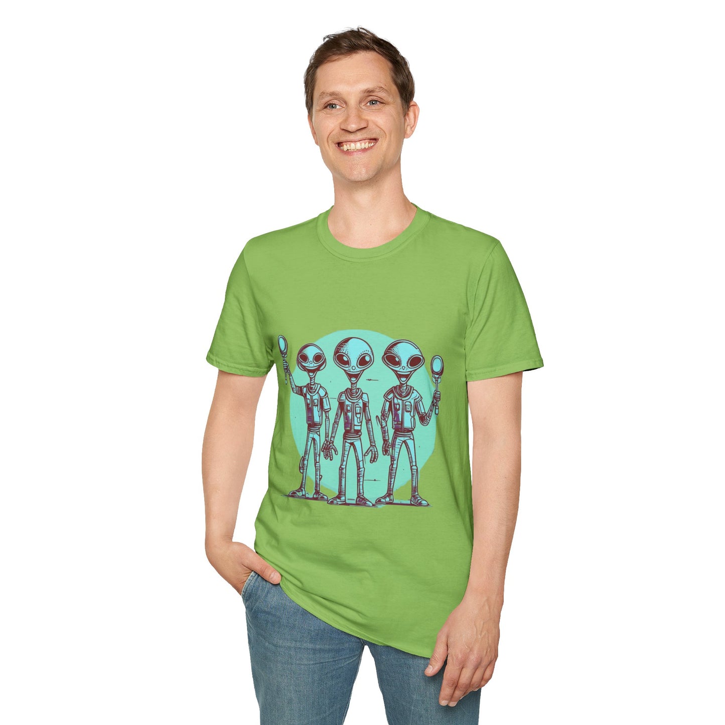 Unisex Softstyle T-Shirt Aliens