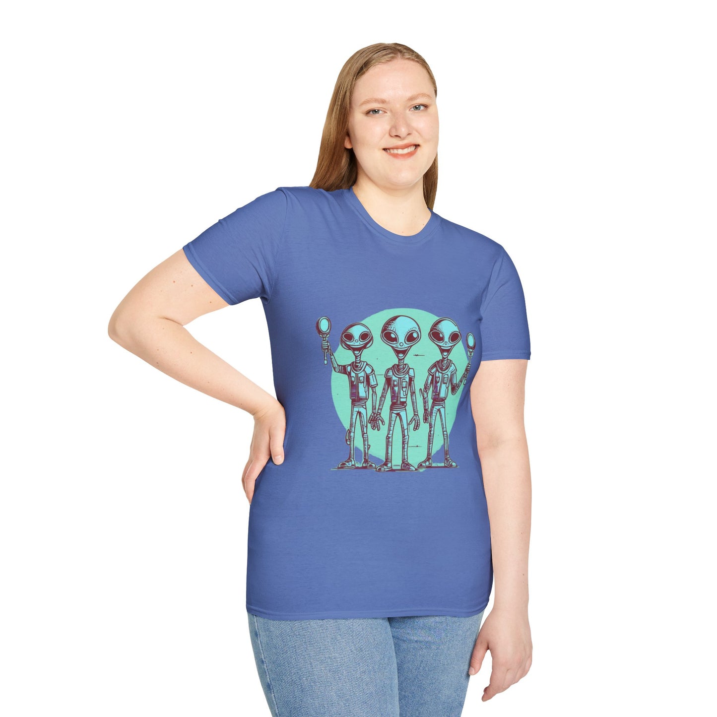 Unisex Softstyle T-Shirt Aliens