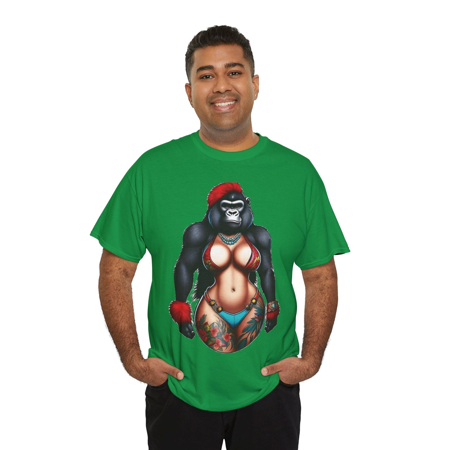 Unisex Heavy Cotton Tee - Gorilla