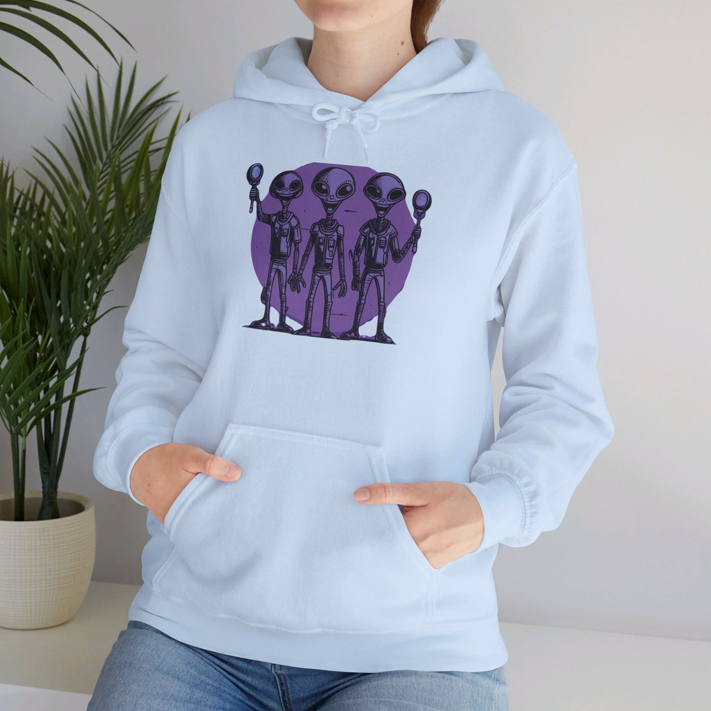 Unisex Heavy Blend™ Hooded Sweatshirt Aliens
