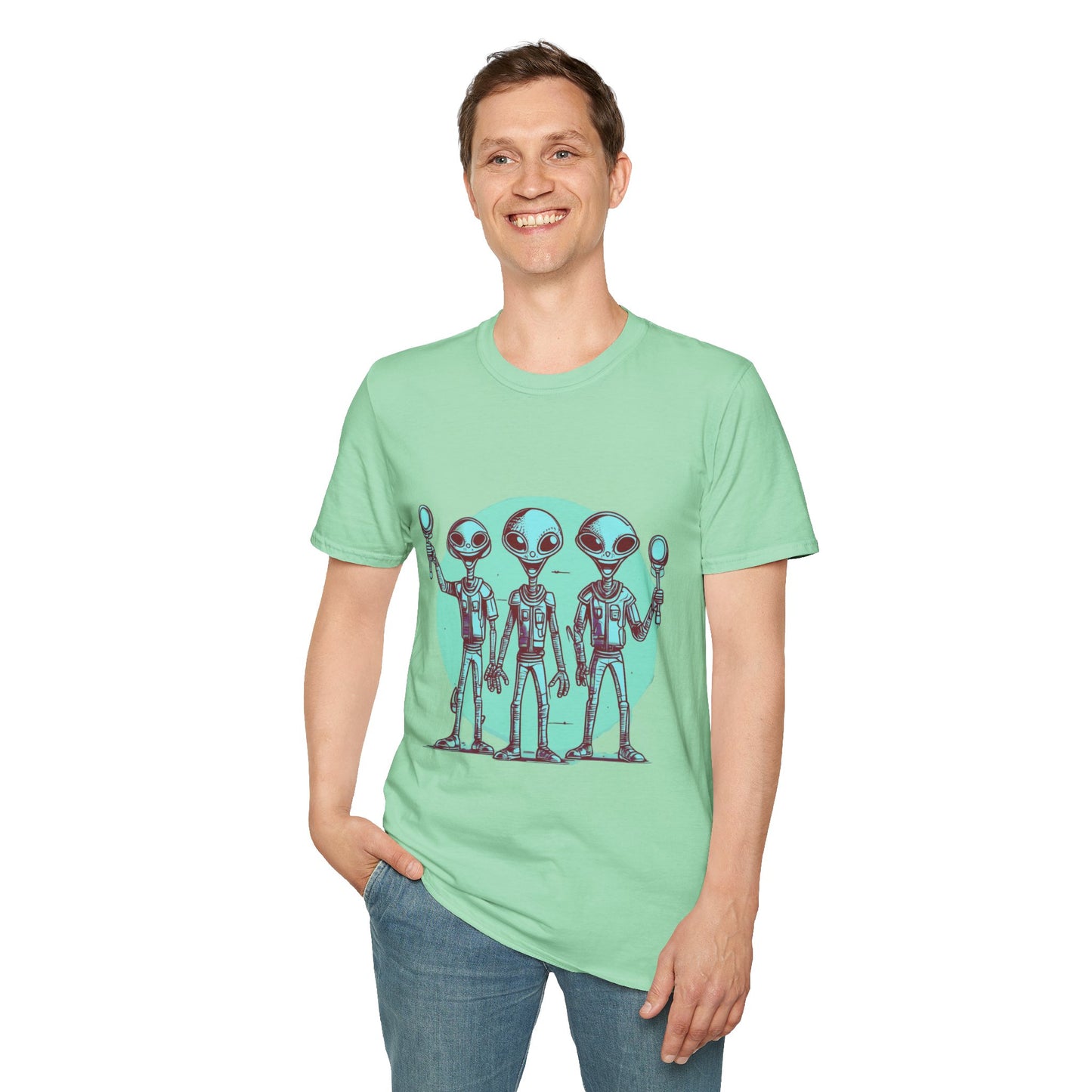 Unisex Softstyle T-Shirt Aliens