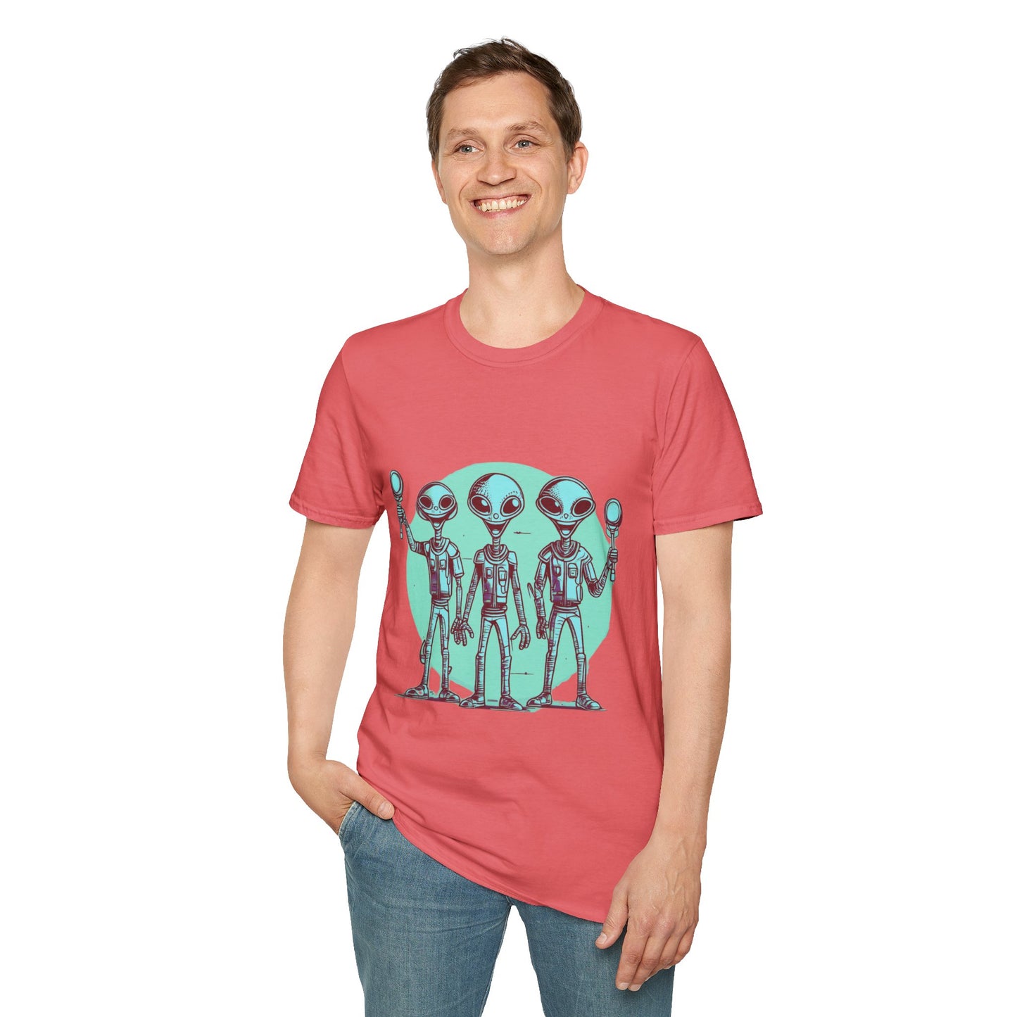 Unisex Softstyle T-Shirt Aliens