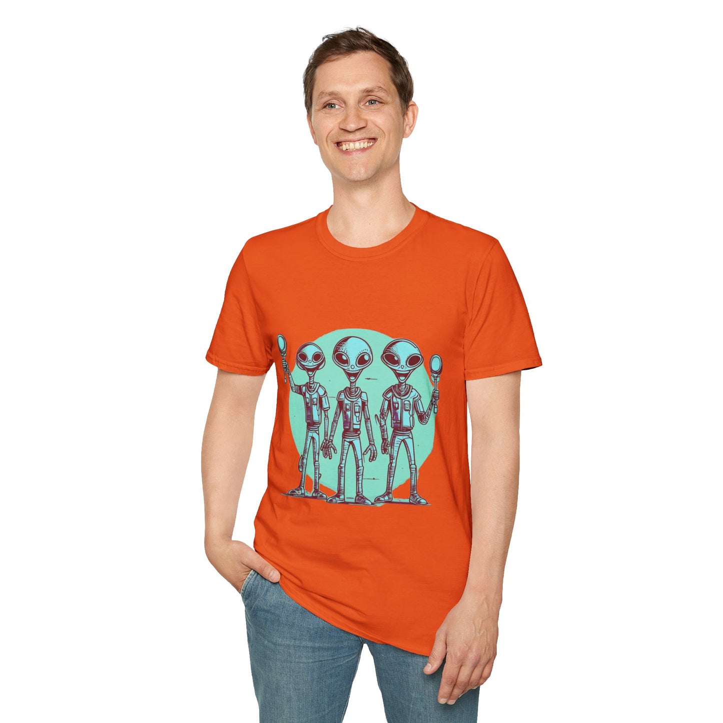 Unisex Softstyle T-Shirt Aliens