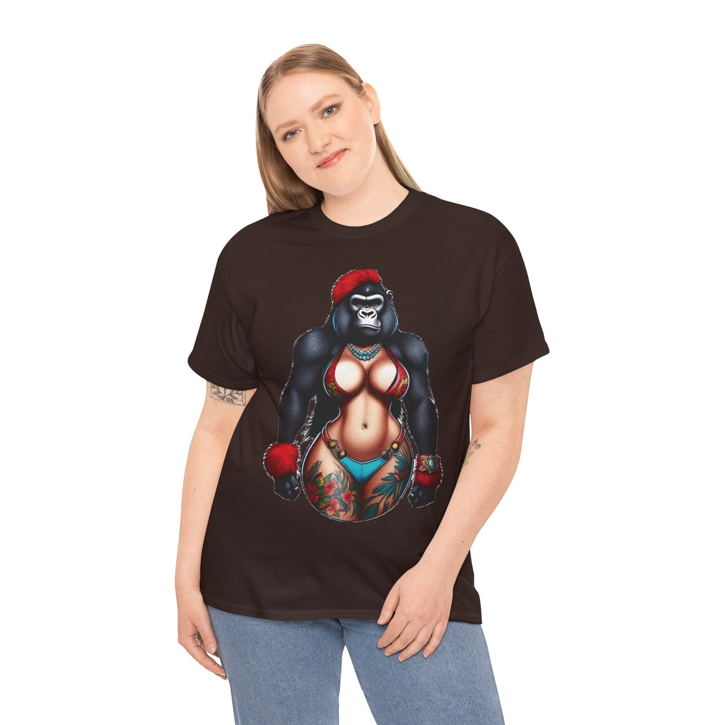 Unisex Heavy Cotton Tee - Gorilla