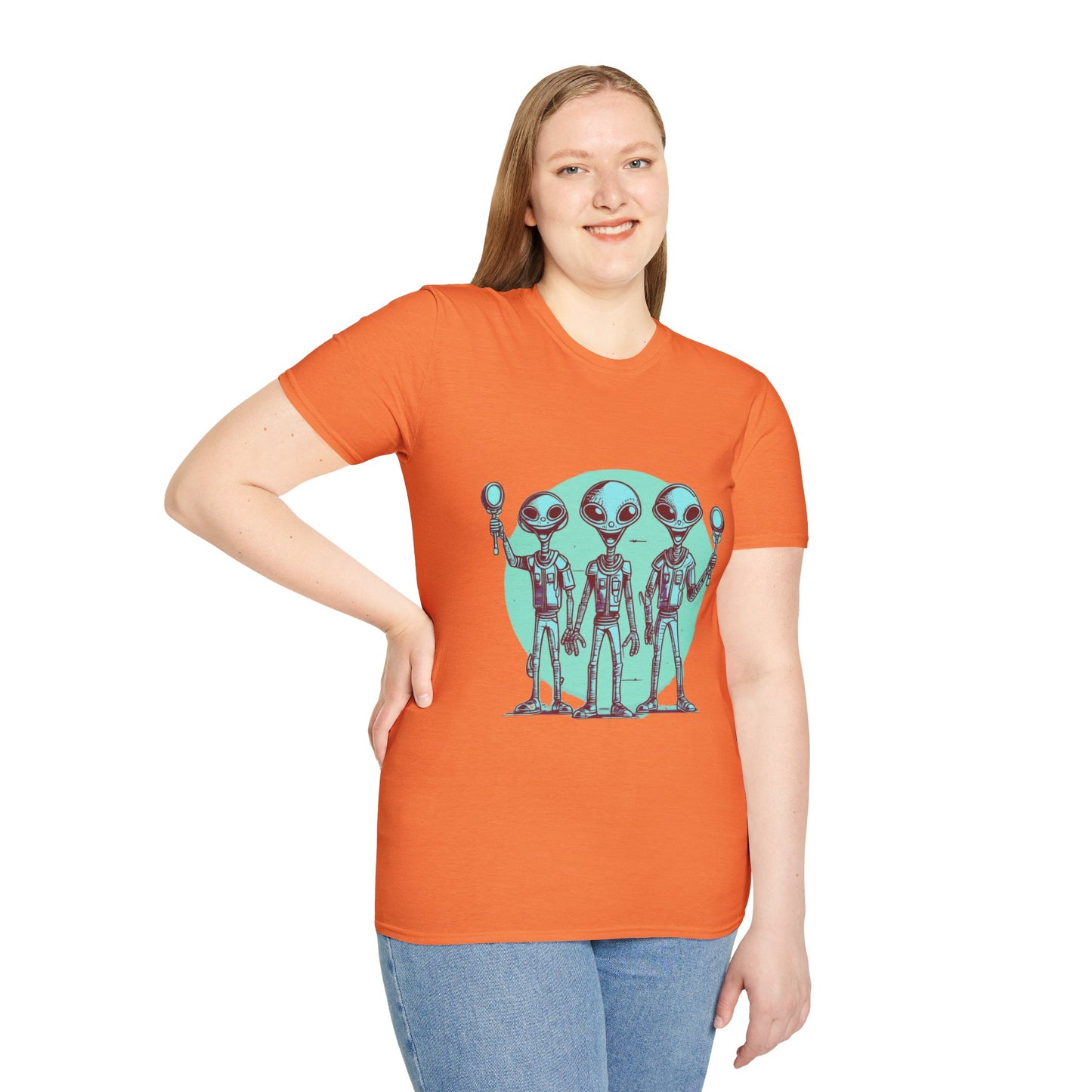 Unisex Softstyle T-Shirt Aliens