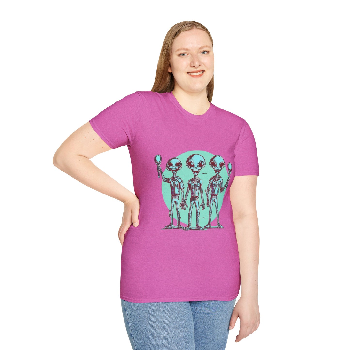 Unisex Softstyle T-Shirt Aliens