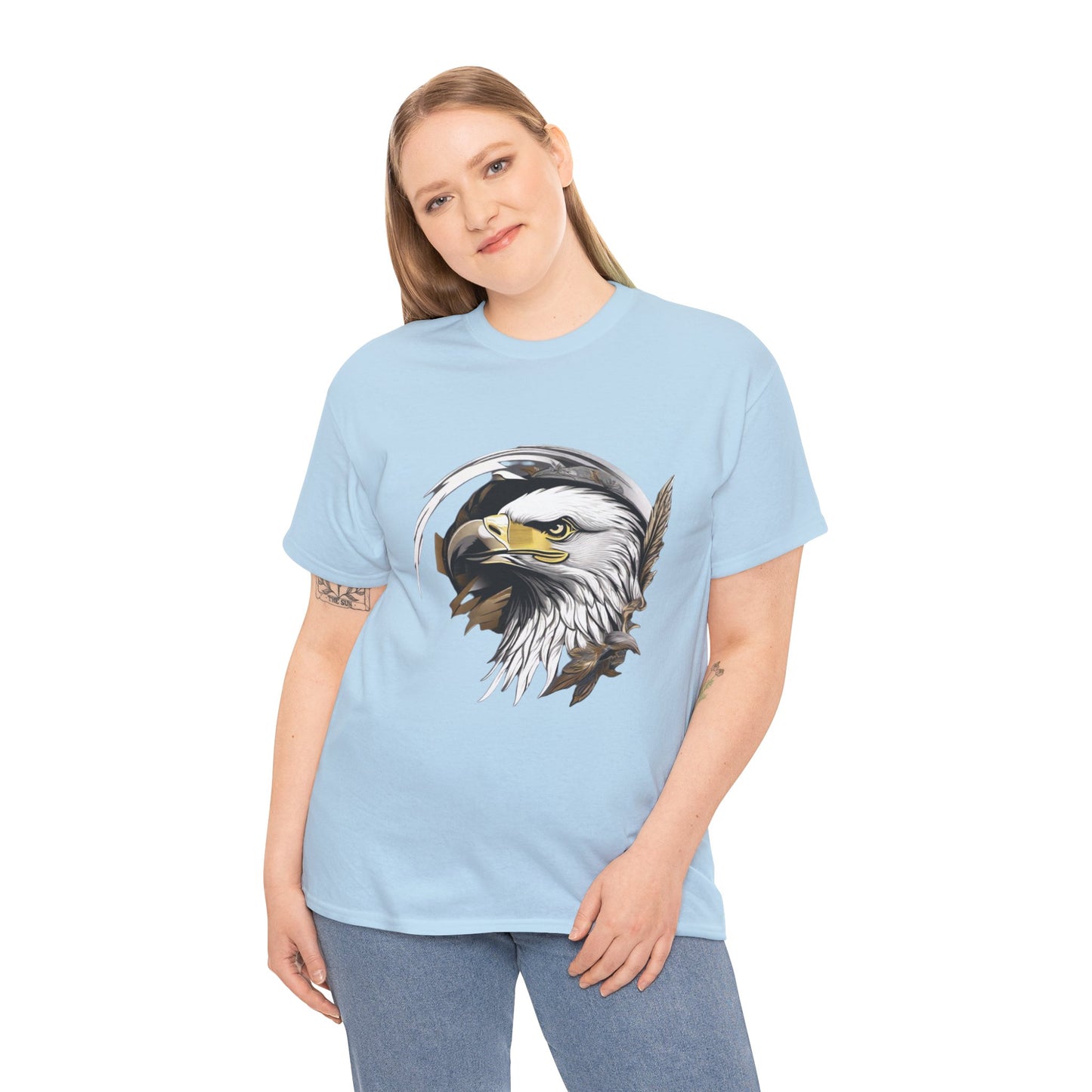 Unisex Heavy Cotton Tee - Eagle