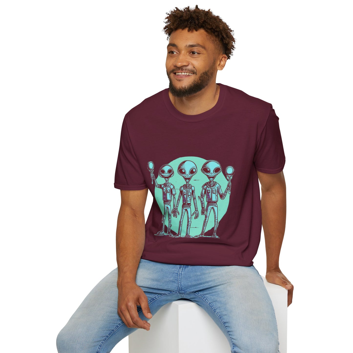 Unisex Softstyle T-Shirt Aliens