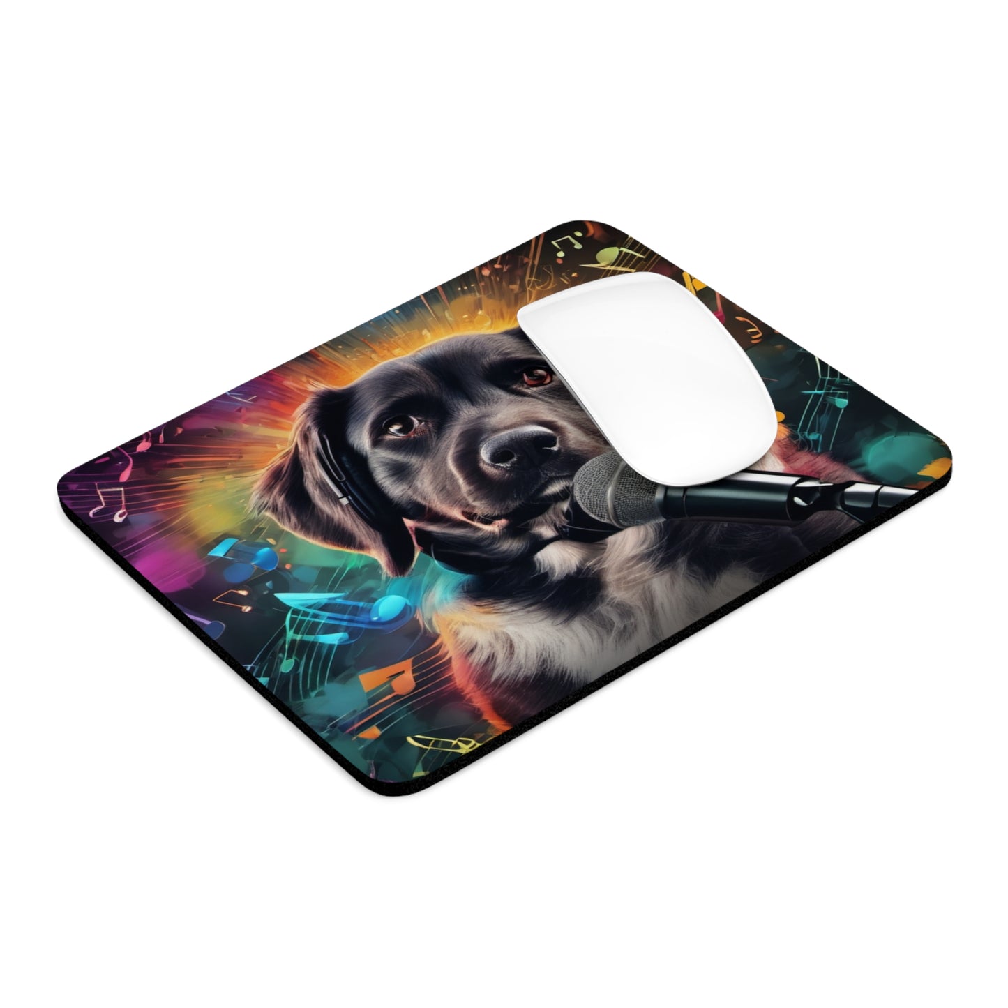Mouse Pad - Rottweiler DJ