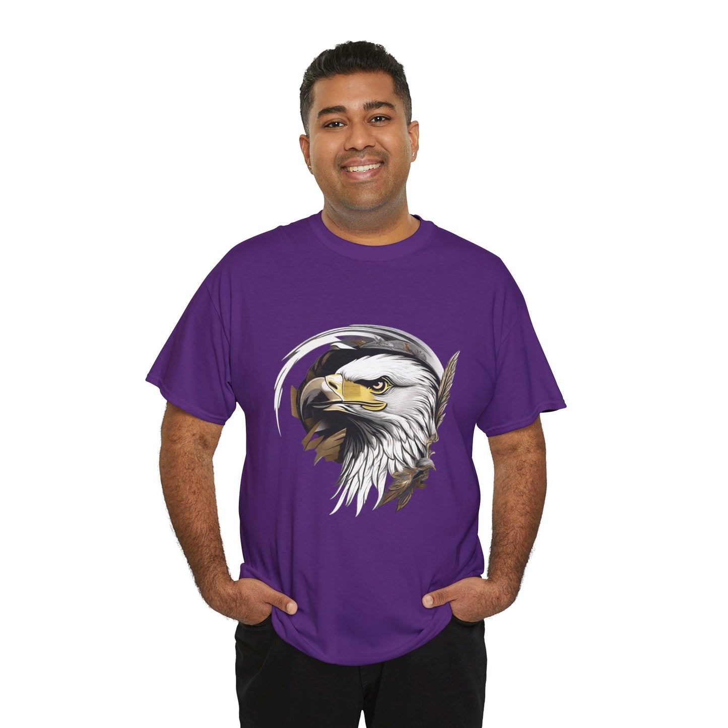 Unisex Heavy Cotton Tee - Eagle