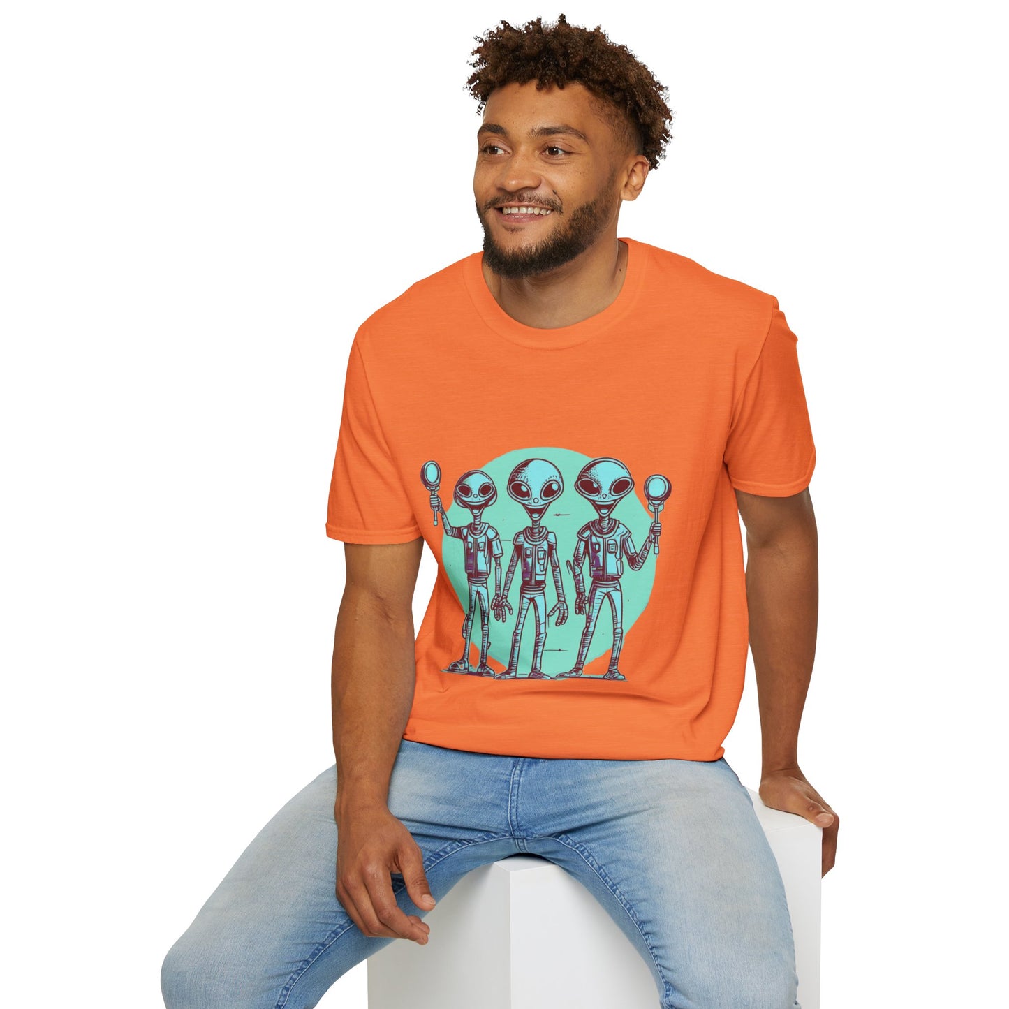 Unisex Softstyle T-Shirt Aliens