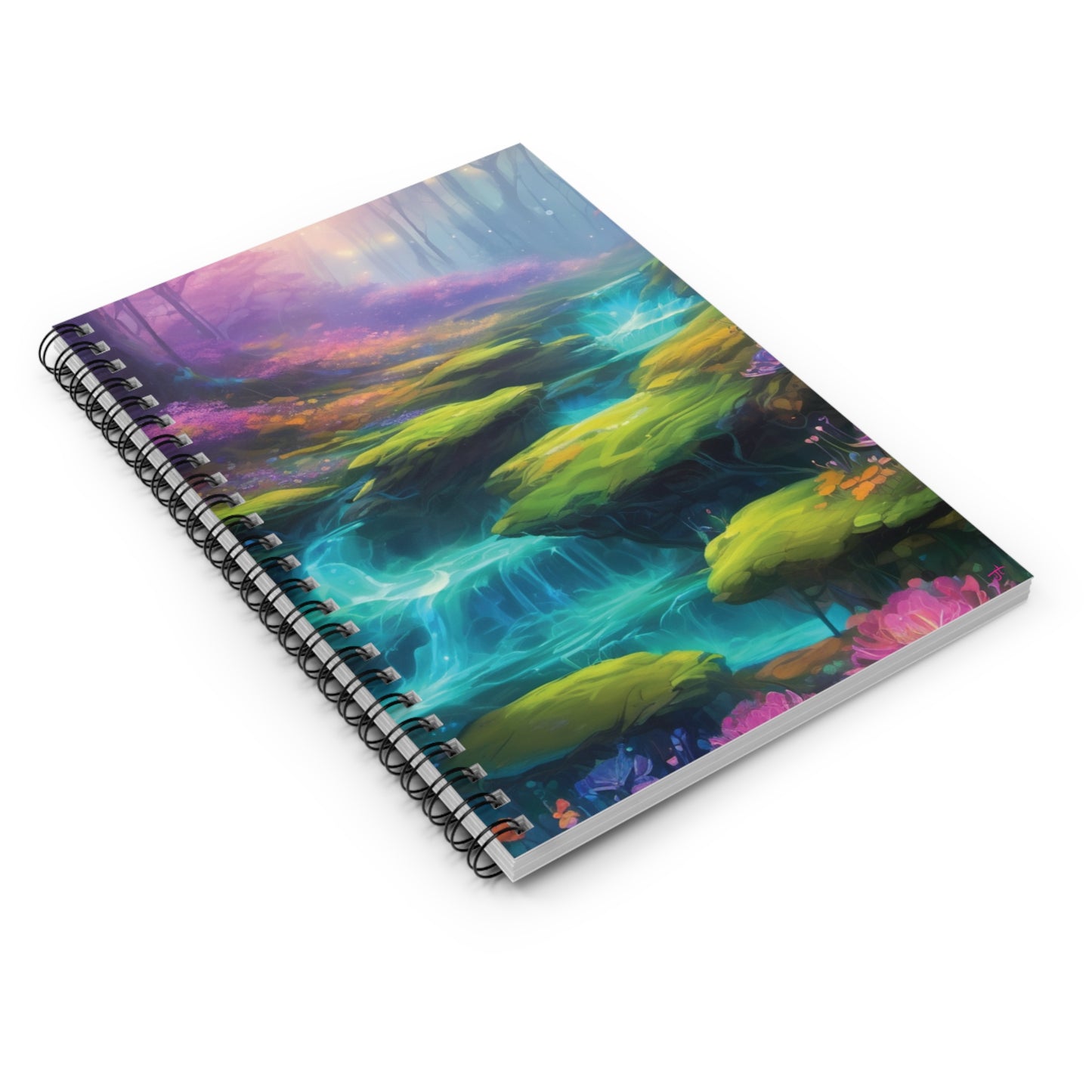 Spiral Notebook - Ruled Line - Creek