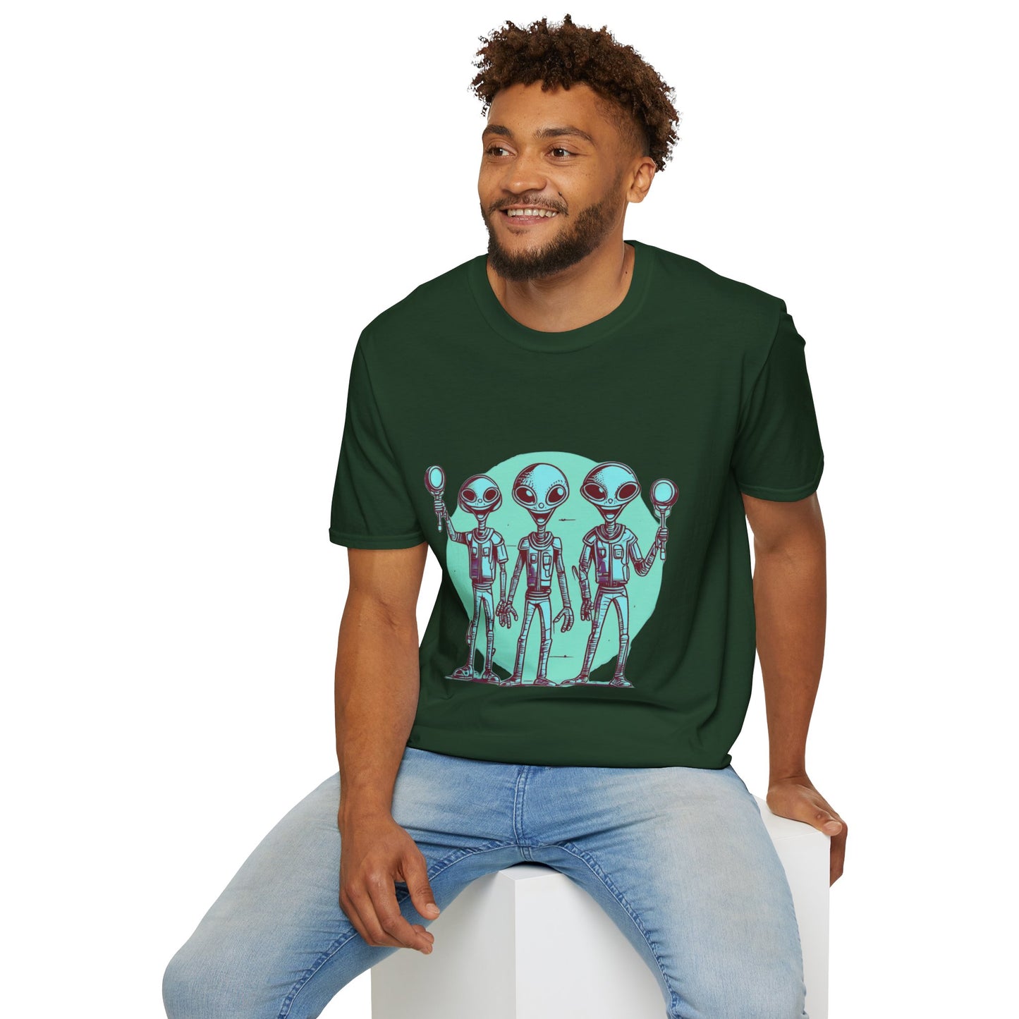 Unisex Softstyle T-Shirt Aliens