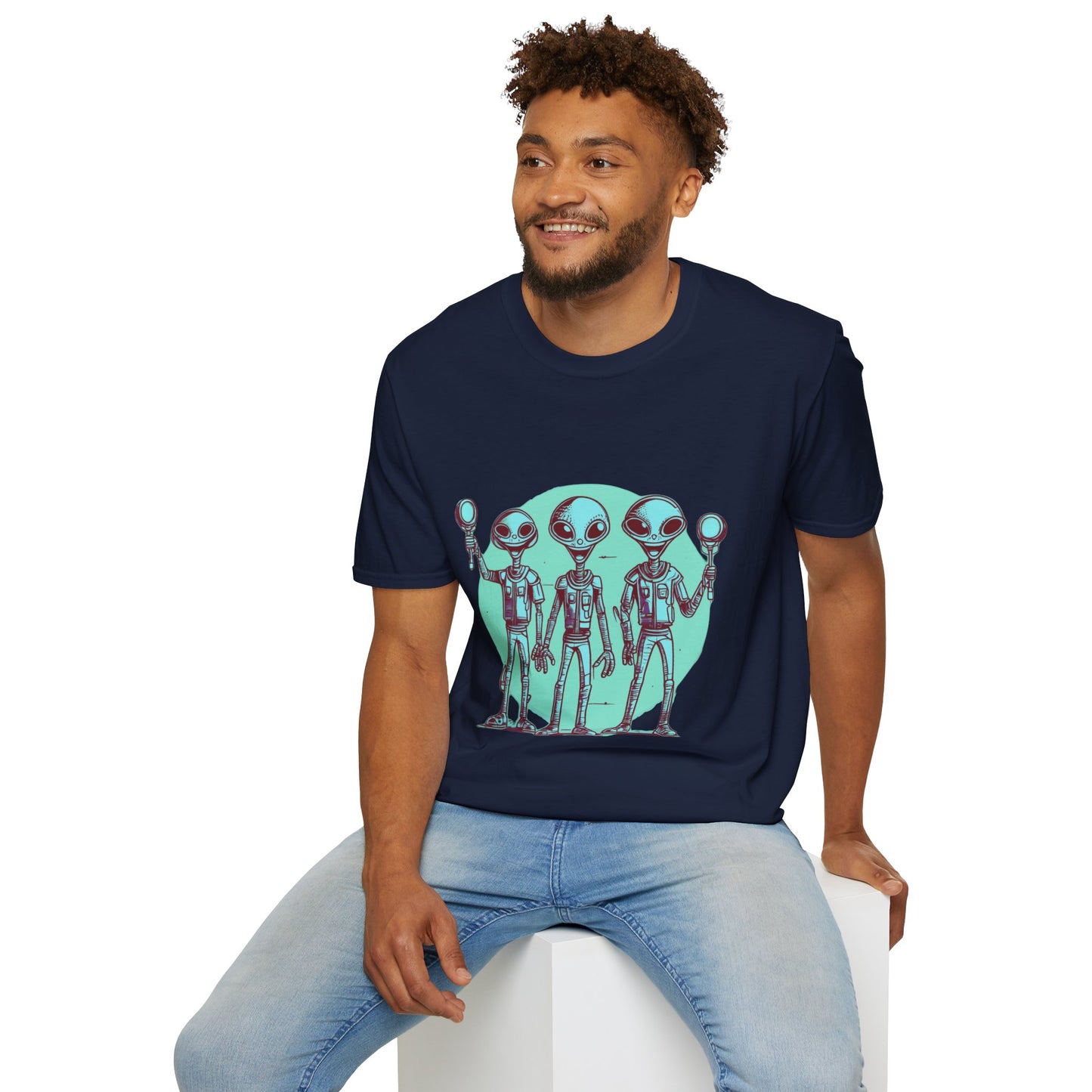 Unisex Softstyle T-Shirt Aliens
