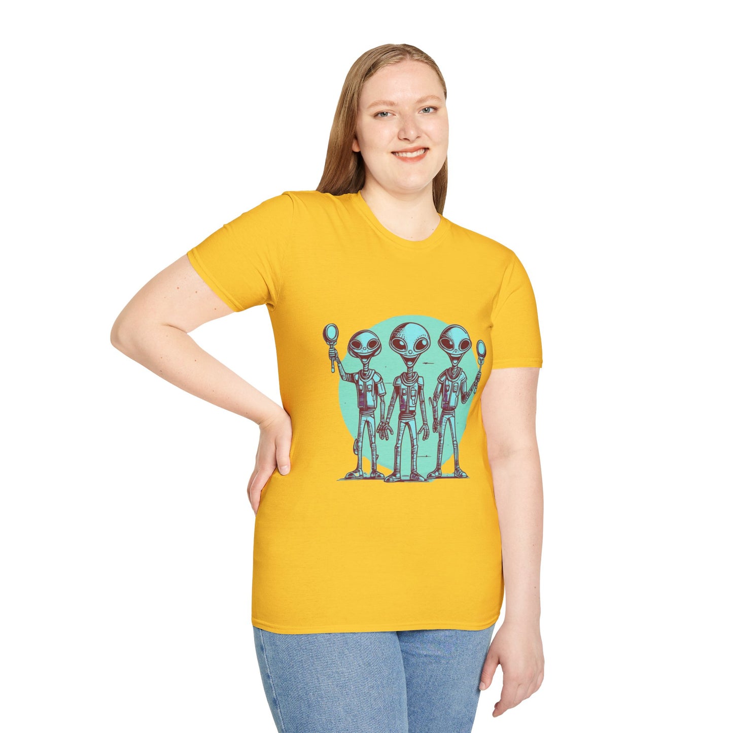 Unisex Softstyle T-Shirt Aliens