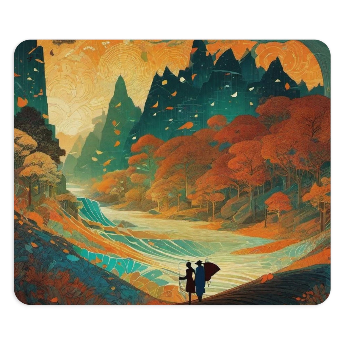 Mouse Pad - Nala and Morris