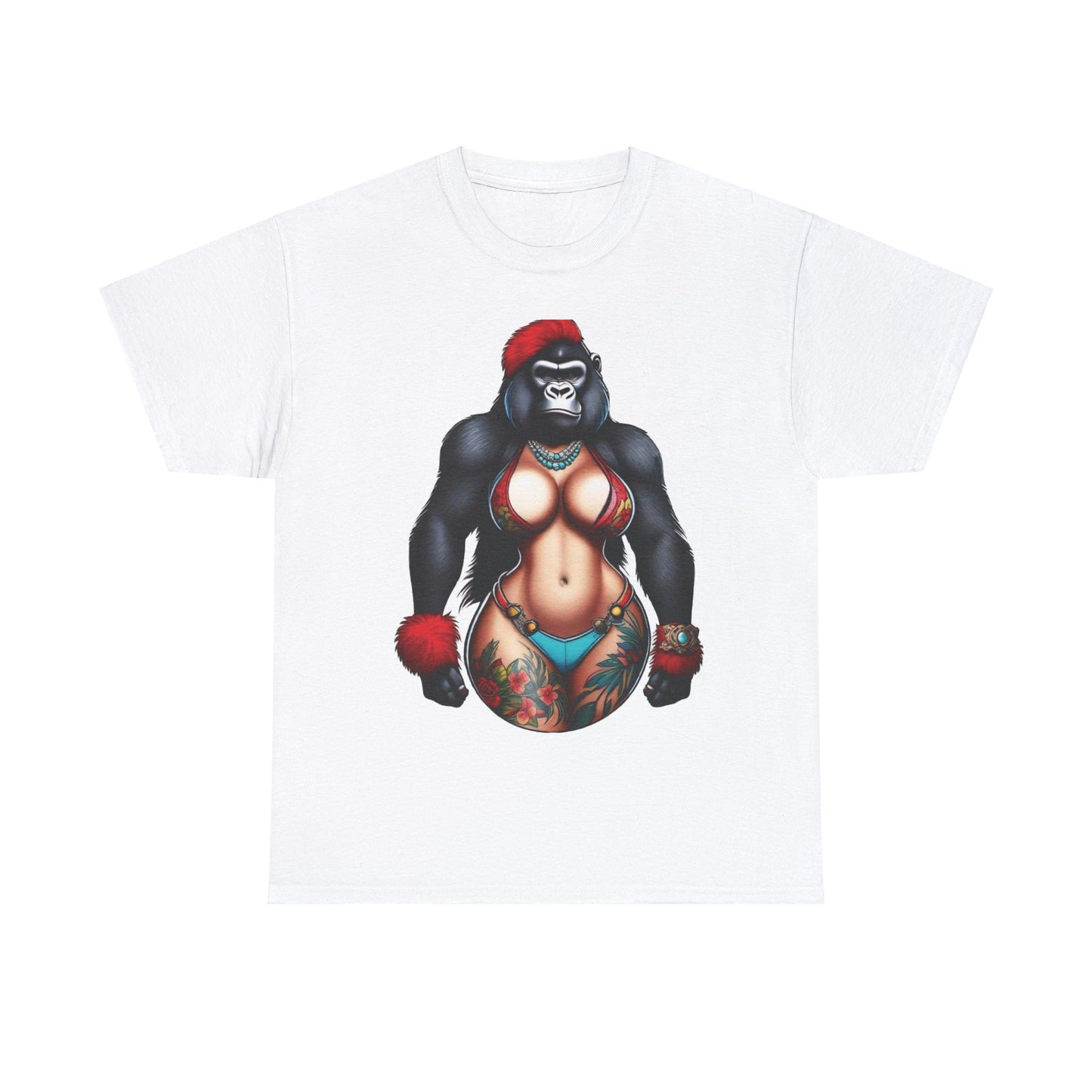 Unisex Heavy Cotton Tee - Gorilla