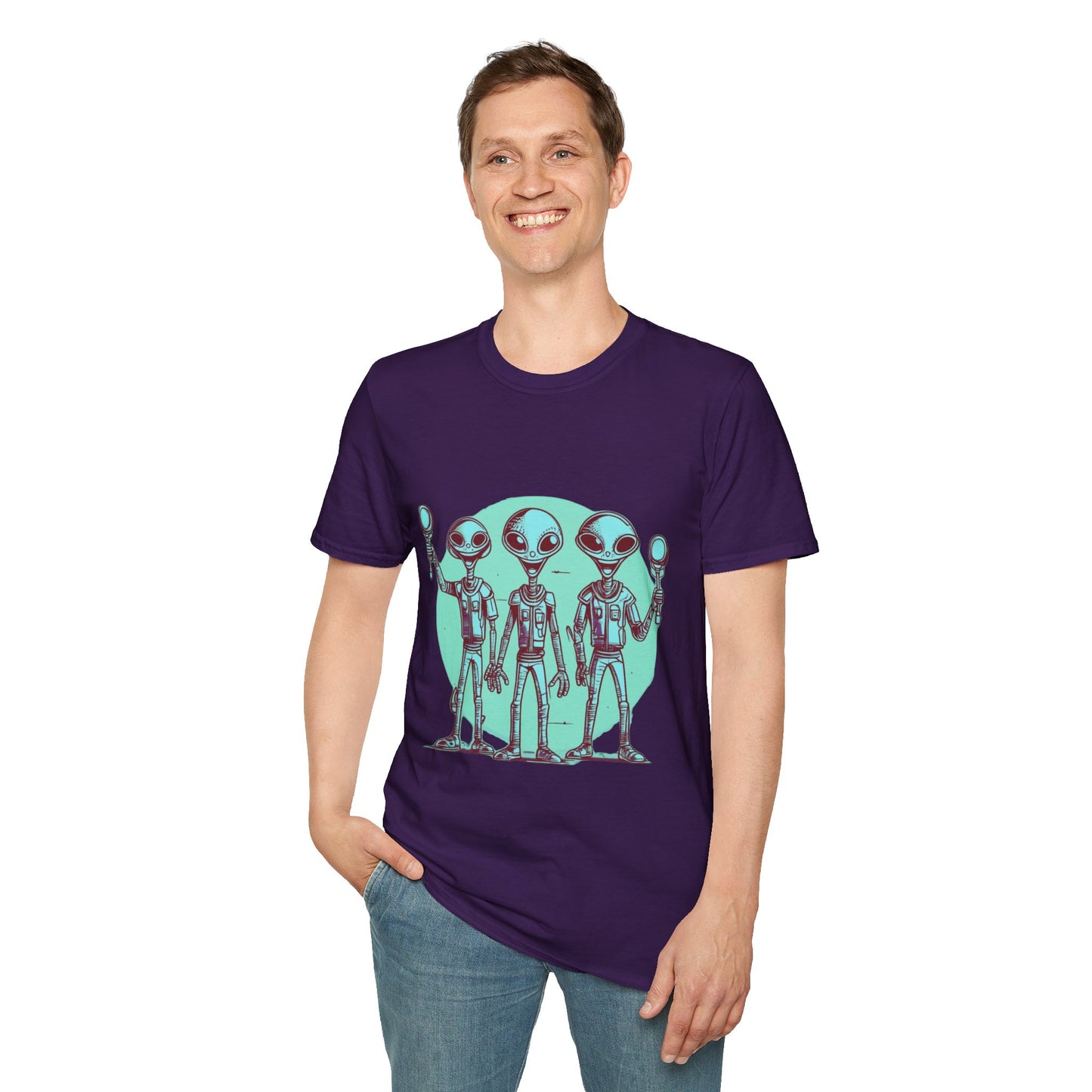 Unisex Softstyle T-Shirt Aliens