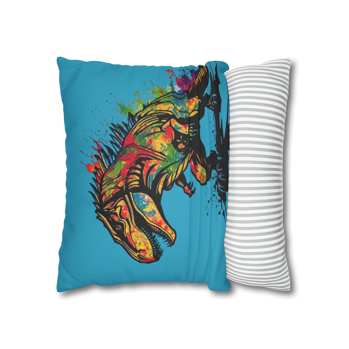 Faux Suede Square Pillowcase