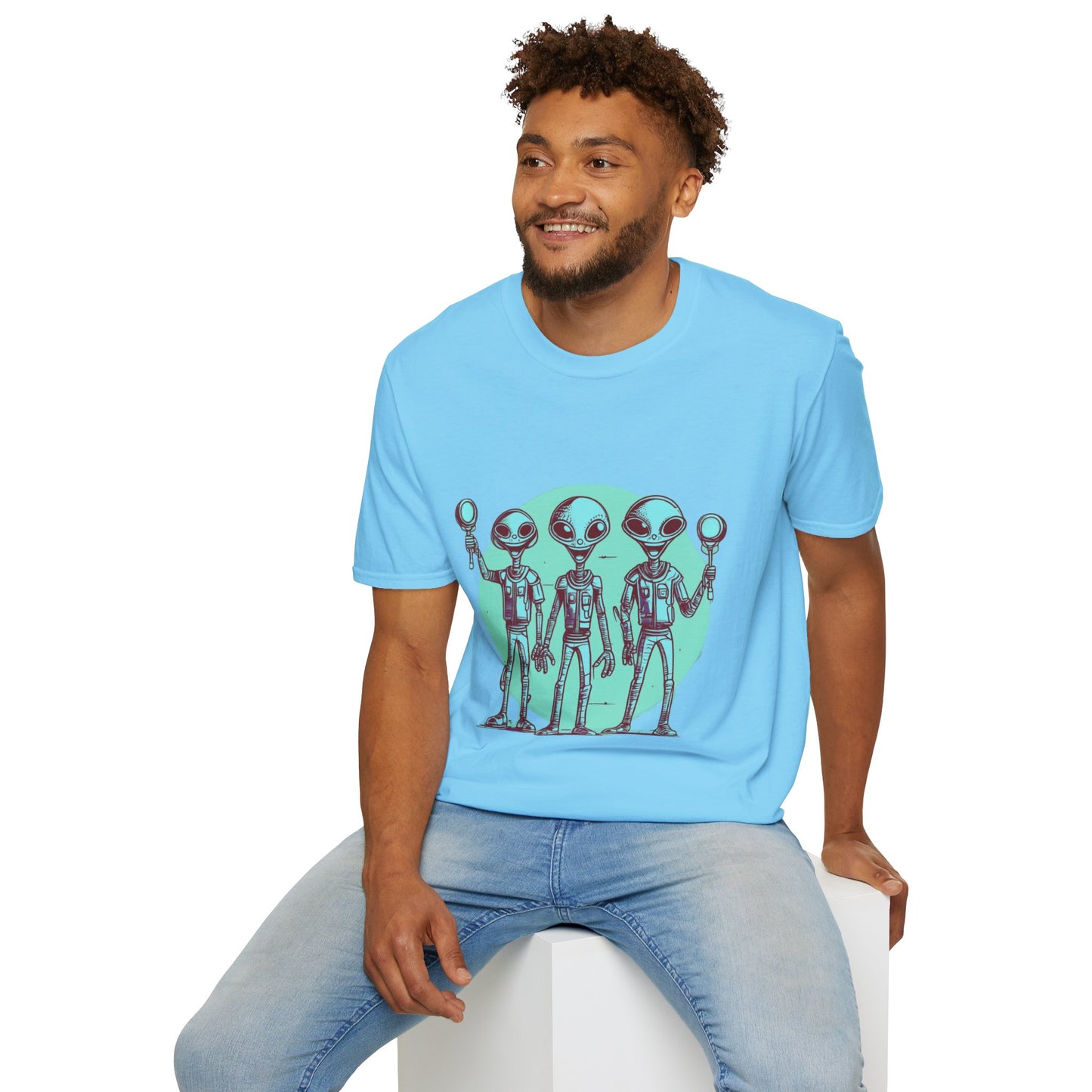 Unisex Softstyle T-Shirt Aliens