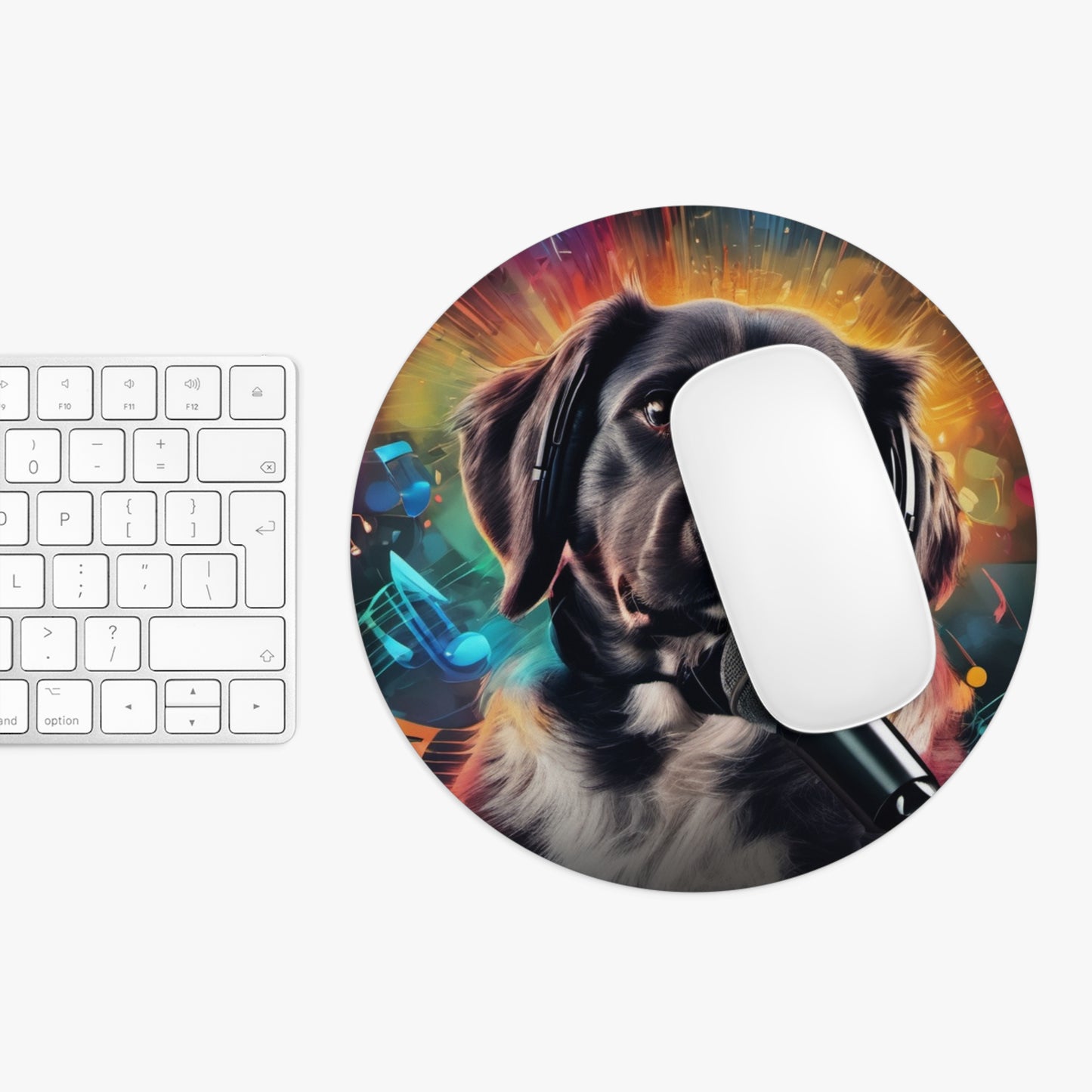 Mouse Pad - Rottweiler DJ
