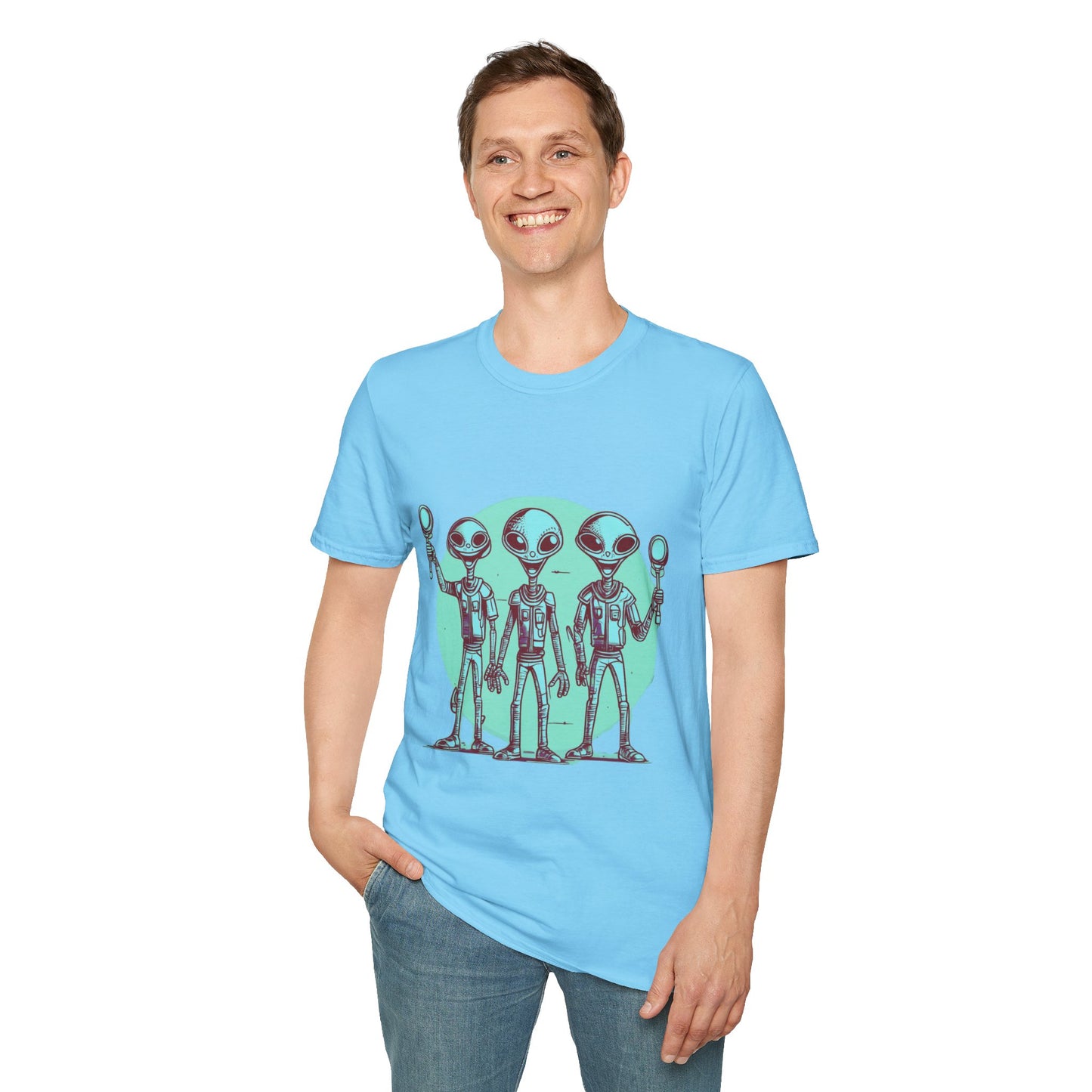 Unisex Softstyle T-Shirt Aliens