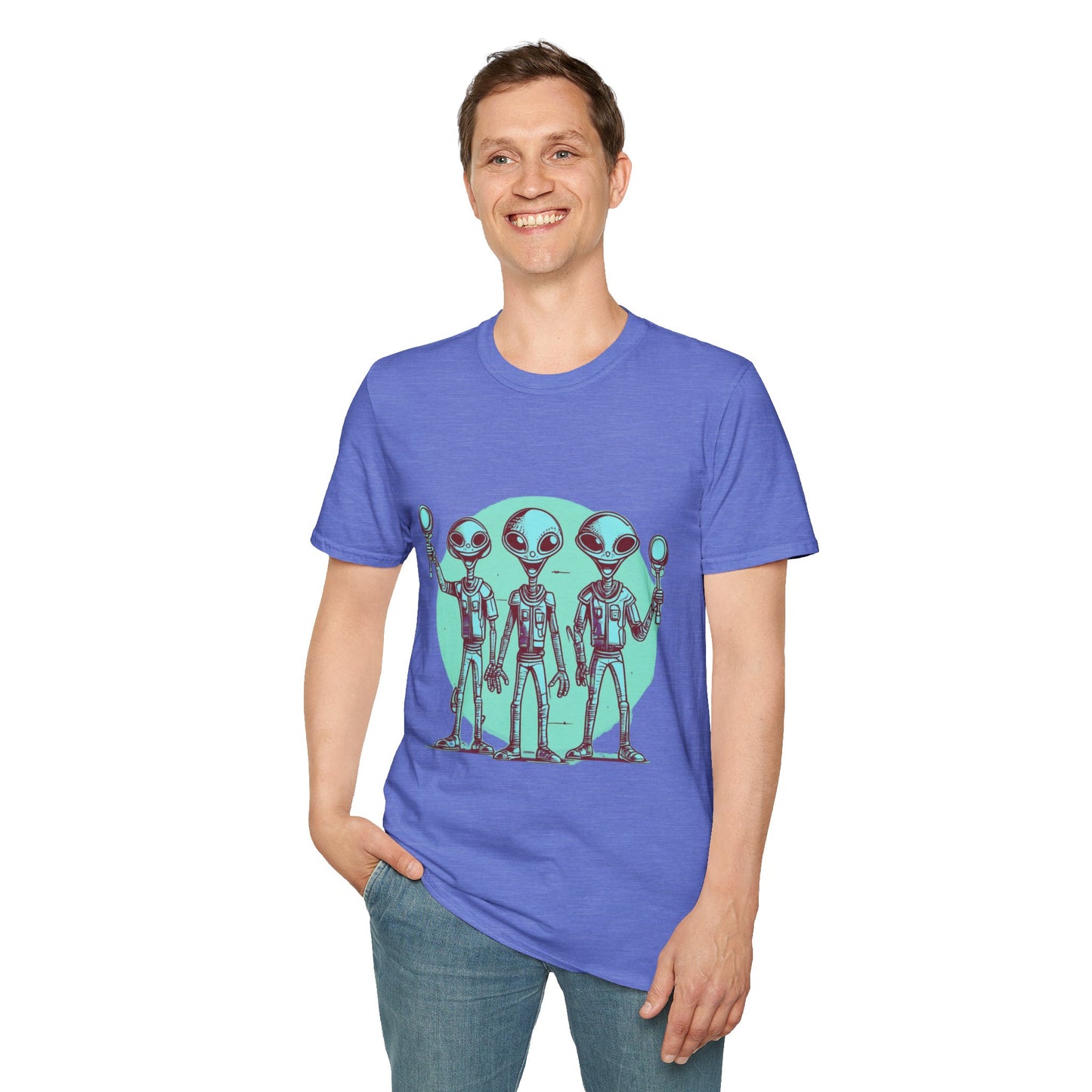 Unisex Softstyle T-Shirt Aliens