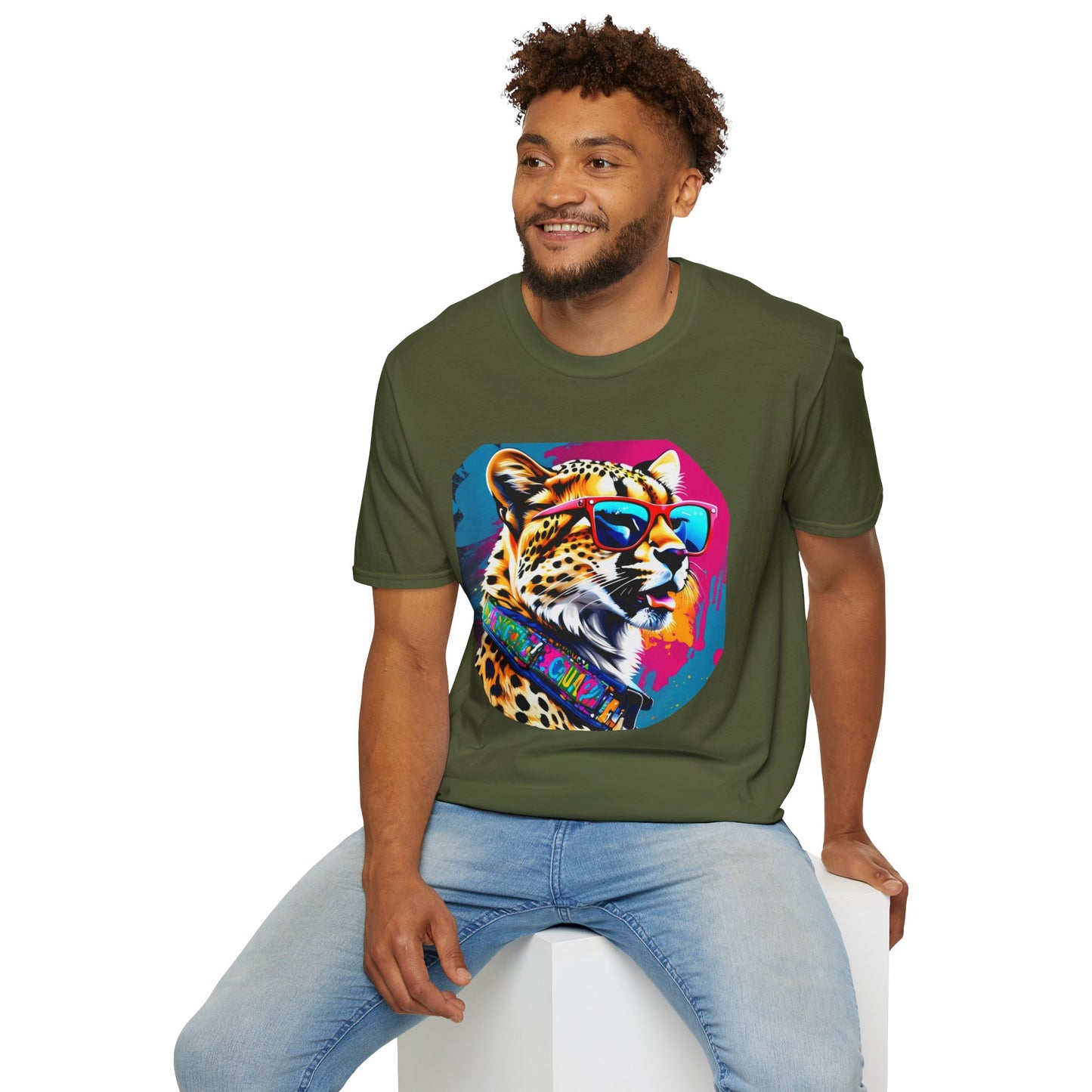 Unisex Softstyle T-Shirt Cheetah