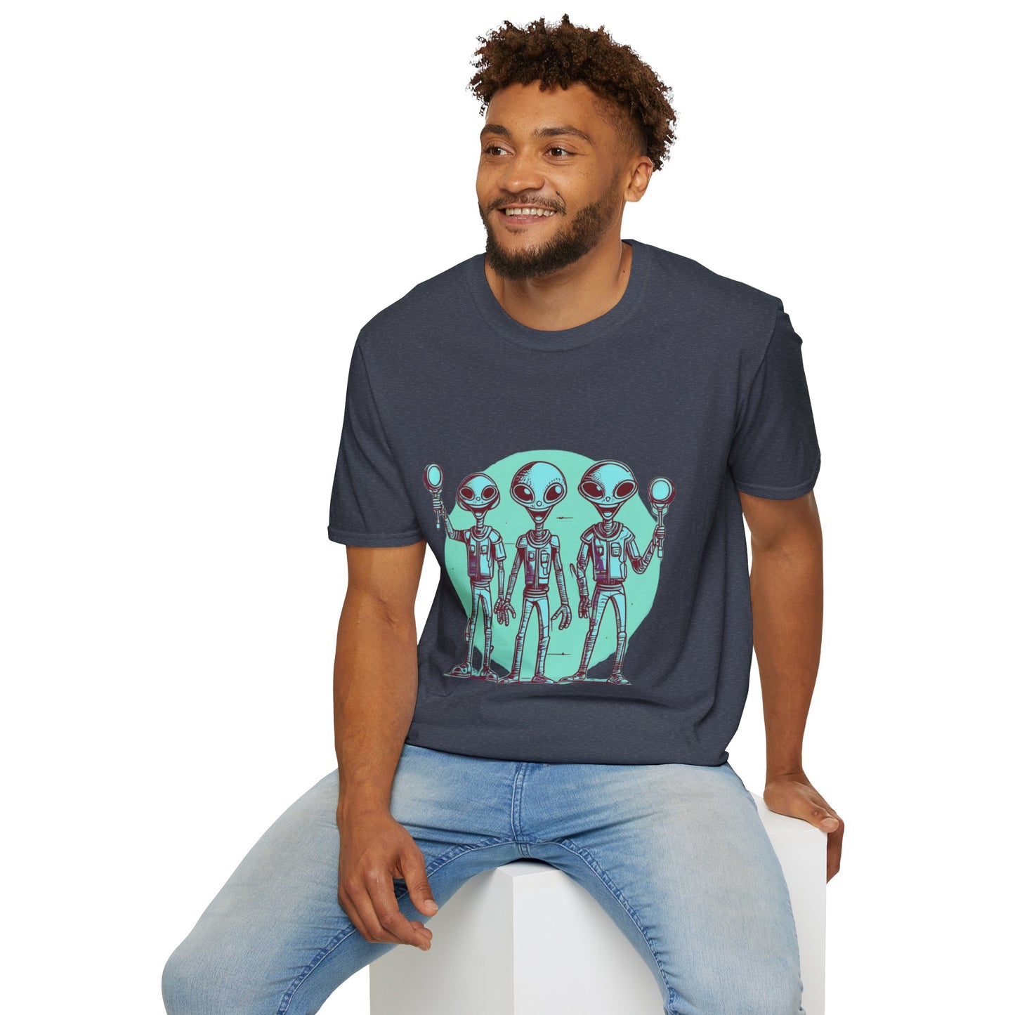 Unisex Softstyle T-Shirt Aliens
