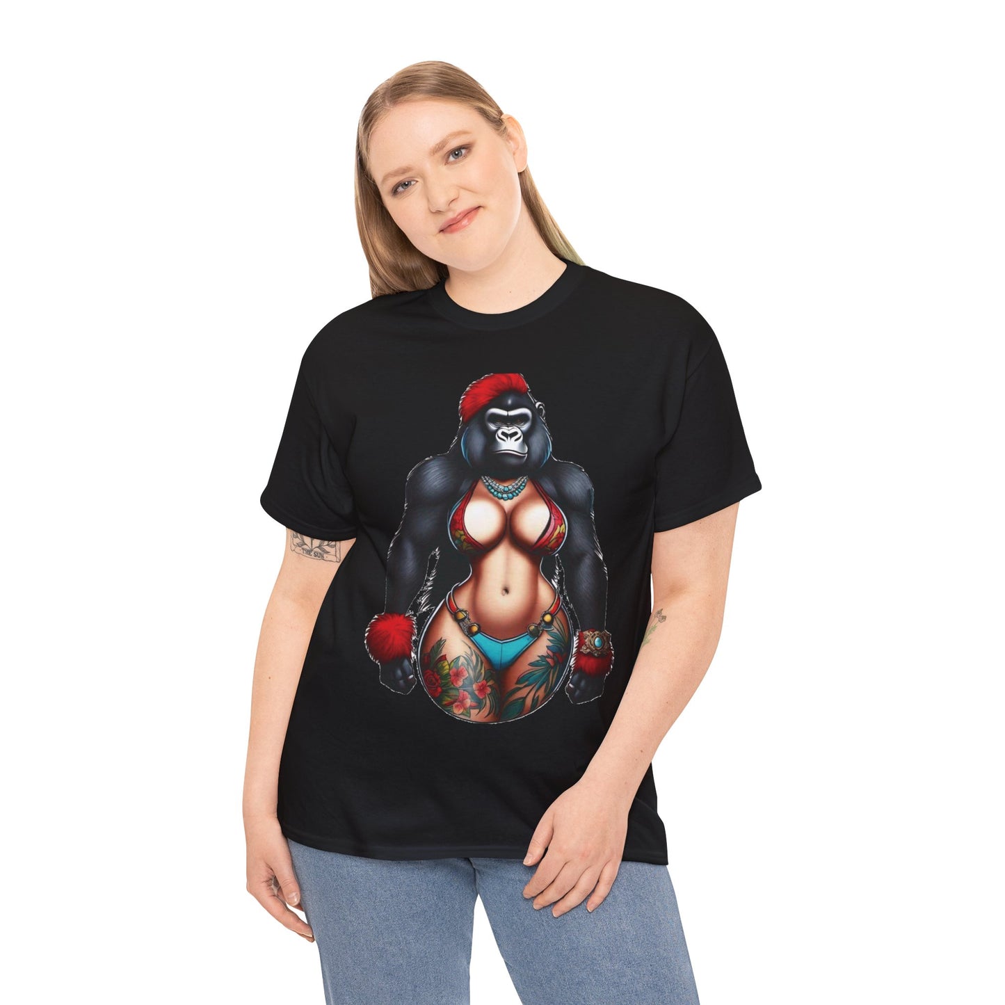 Unisex Heavy Cotton Tee - Gorilla