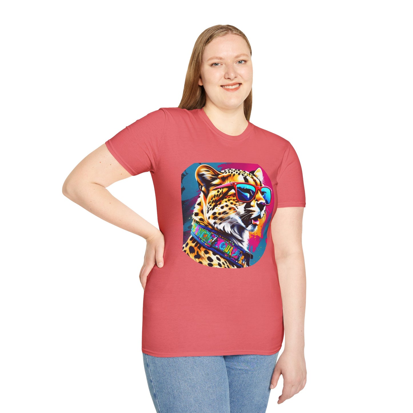 Unisex Softstyle T-Shirt Cheetah