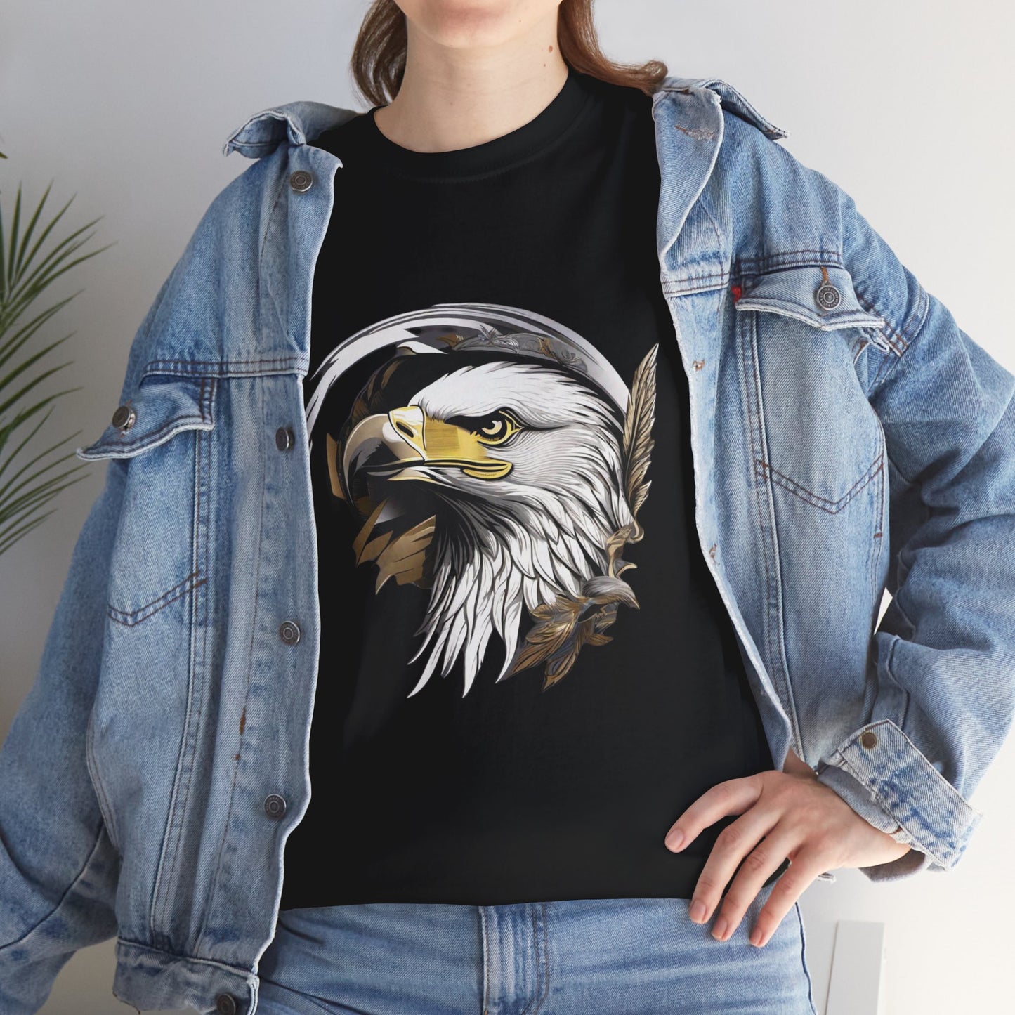 Unisex Heavy Cotton Tee - Eagle