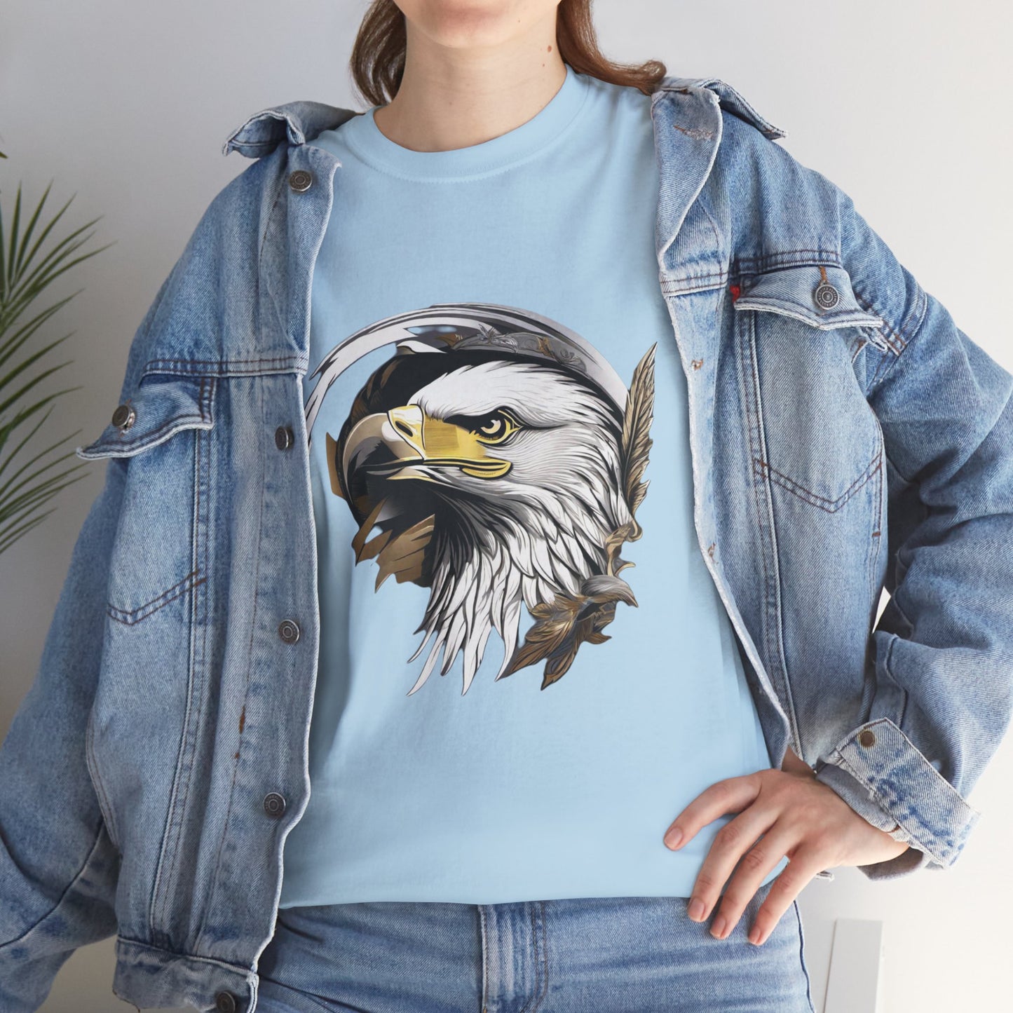 Unisex Heavy Cotton Tee - Eagle