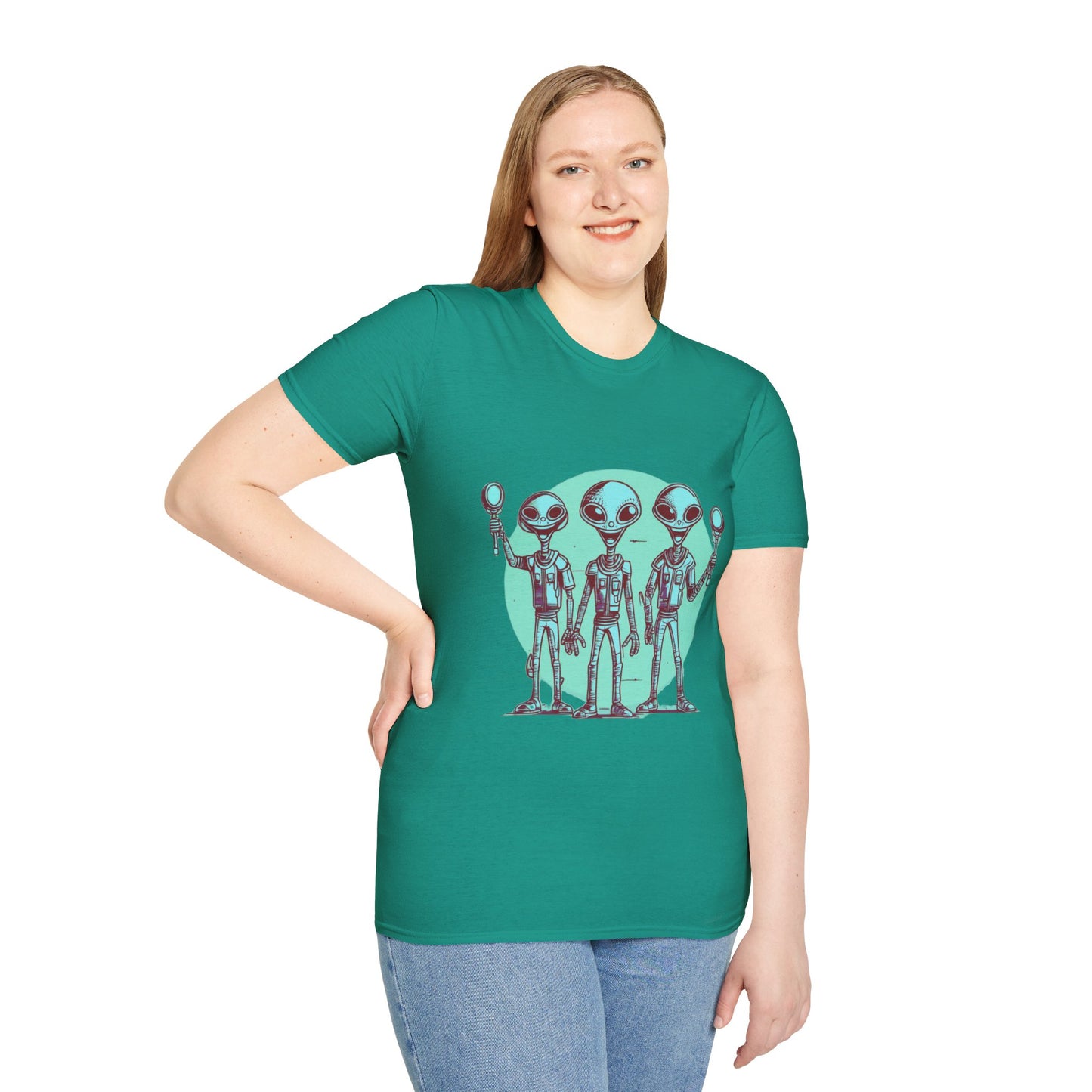 Unisex Softstyle T-Shirt Aliens