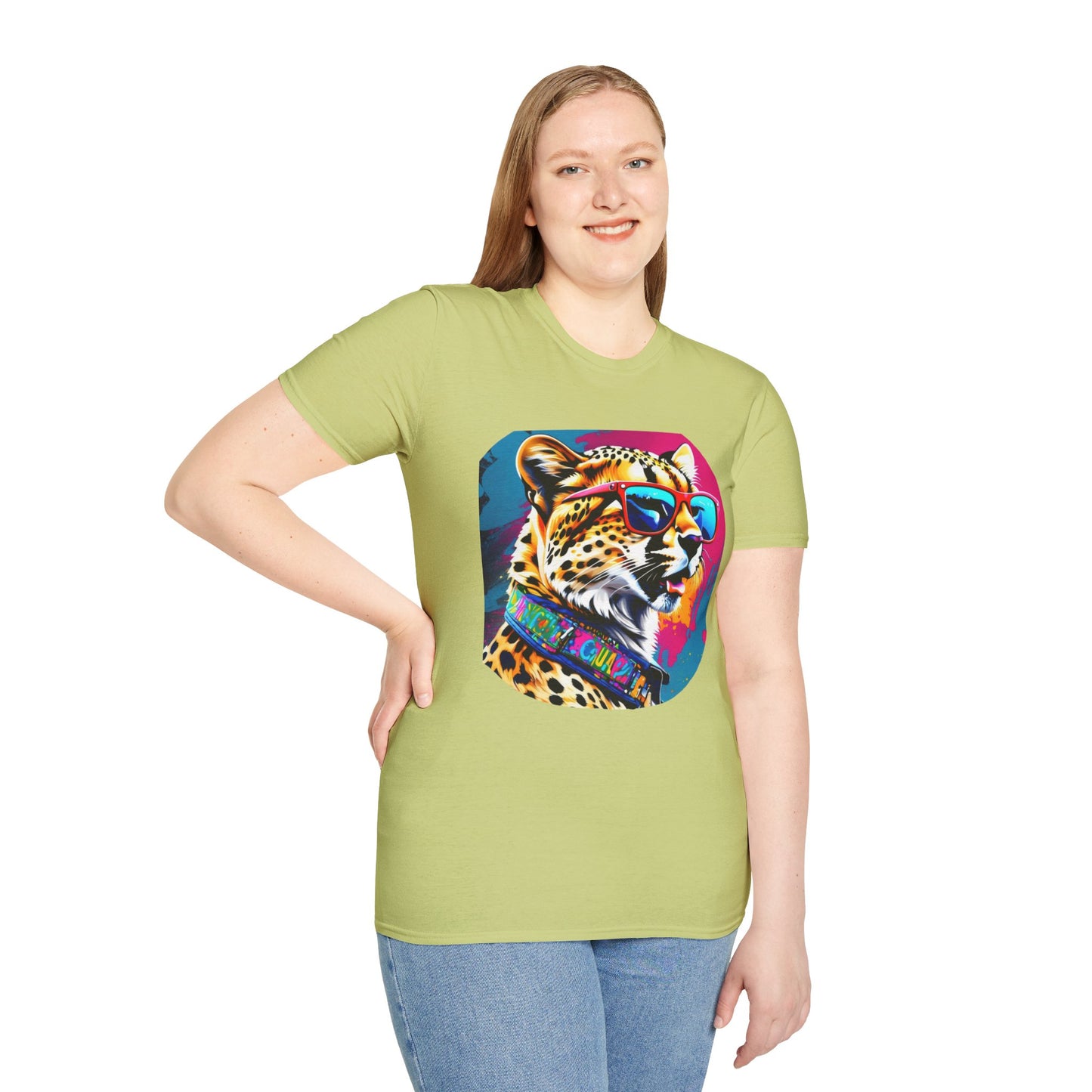 Unisex Softstyle T-Shirt Cheetah