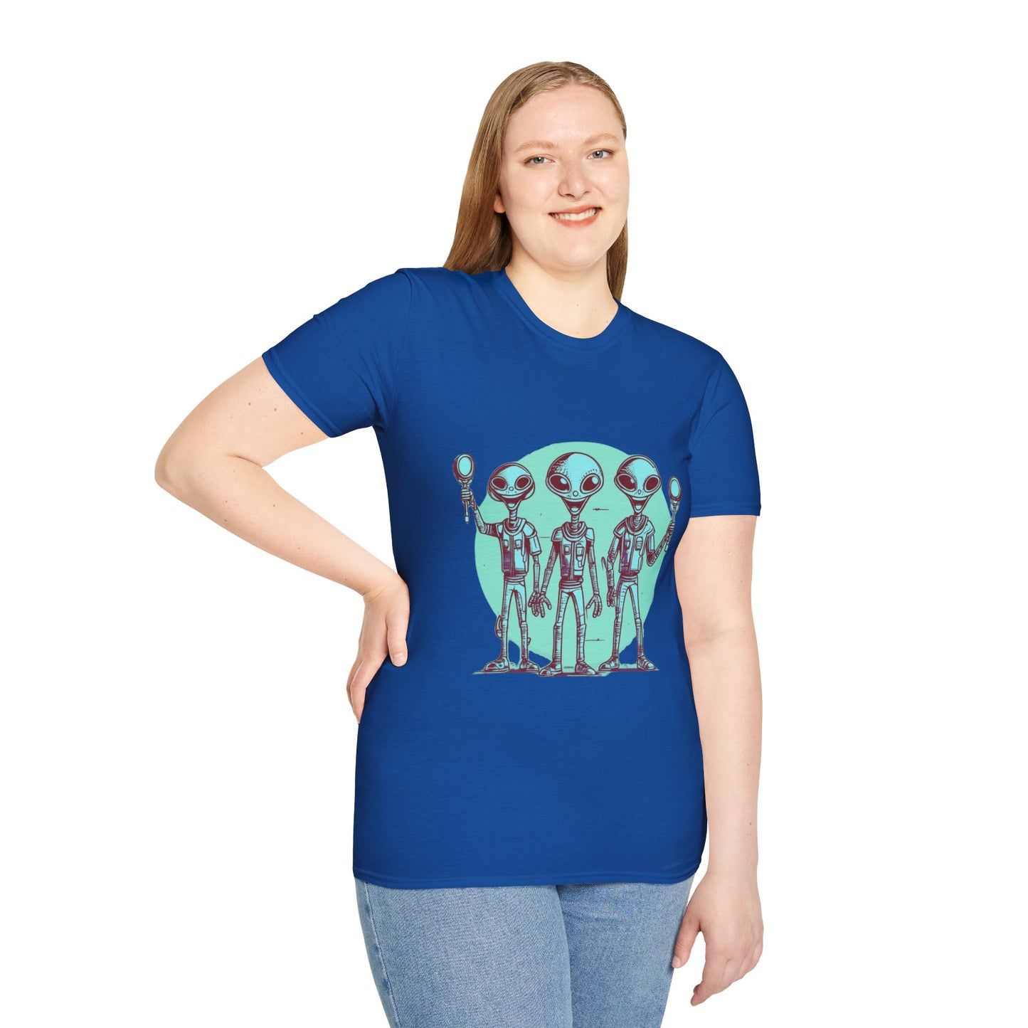 Unisex Softstyle T-Shirt Aliens