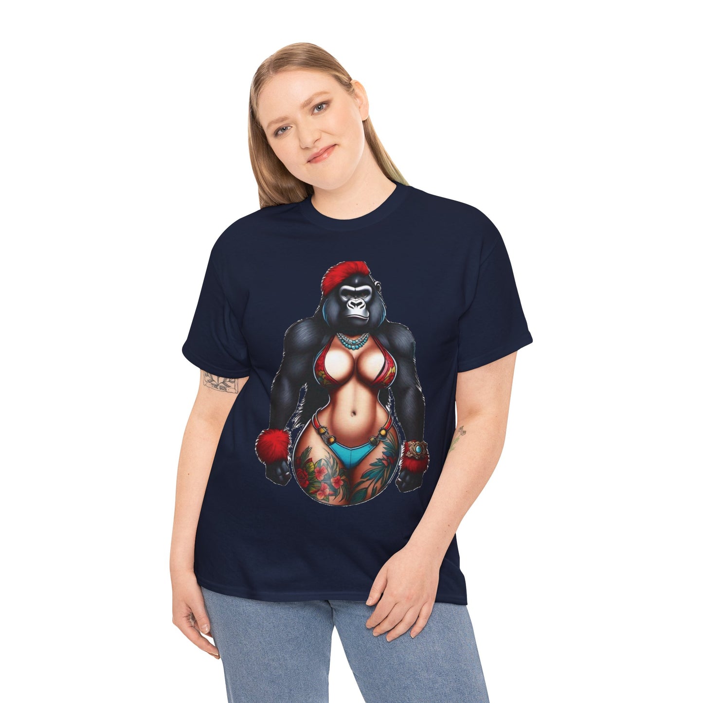 Unisex Heavy Cotton Tee - Gorilla