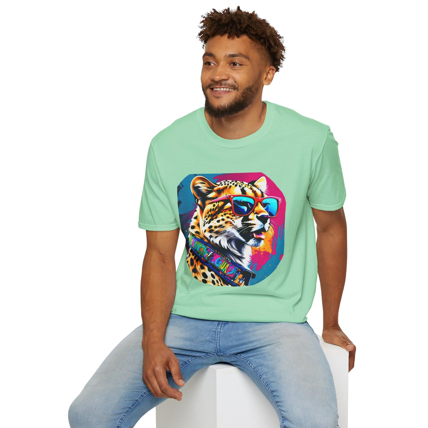 Unisex Softstyle T-Shirt Cheetah